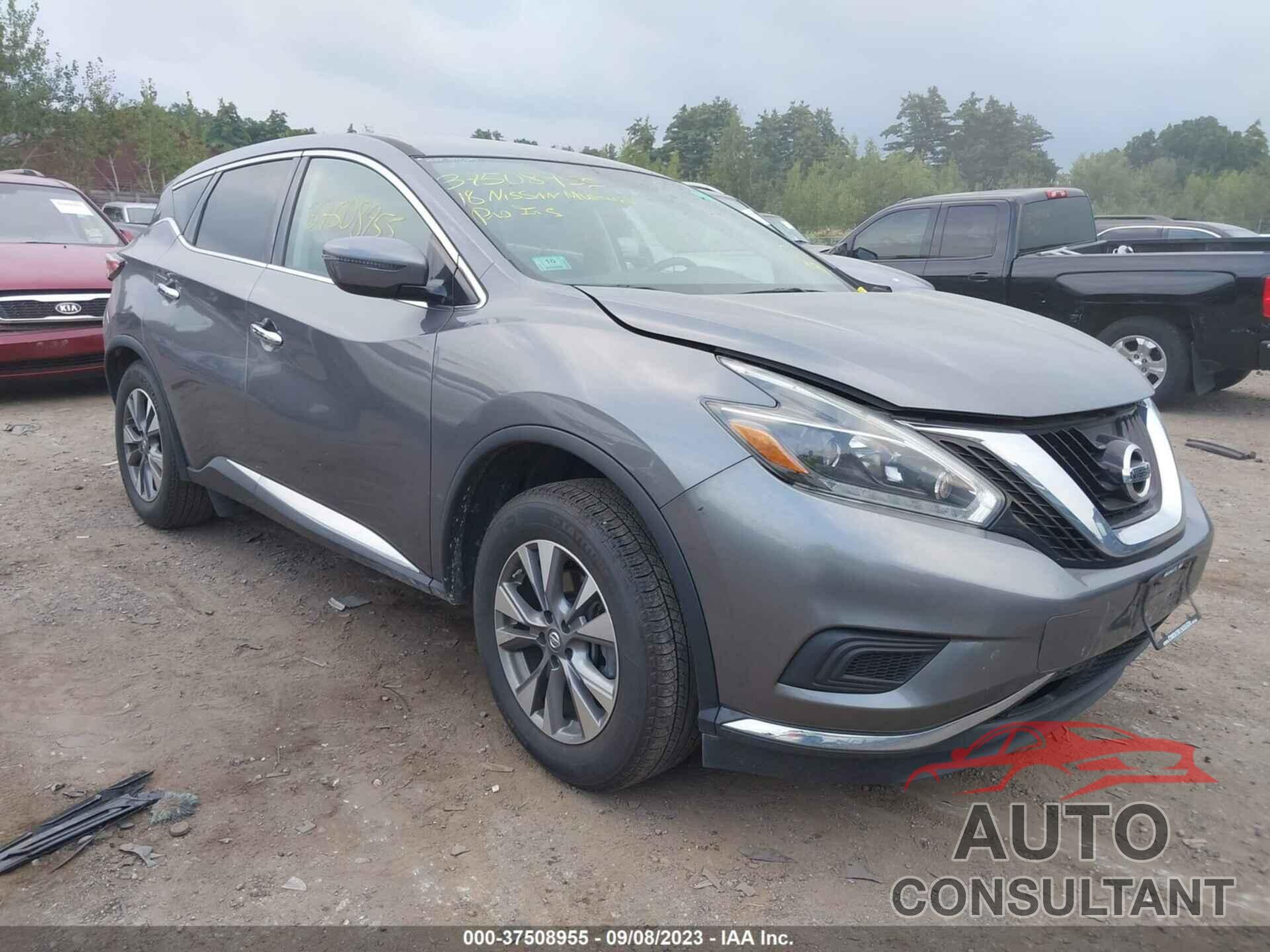 NISSAN MURANO 2018 - 5N1AZ2MH8JN104239