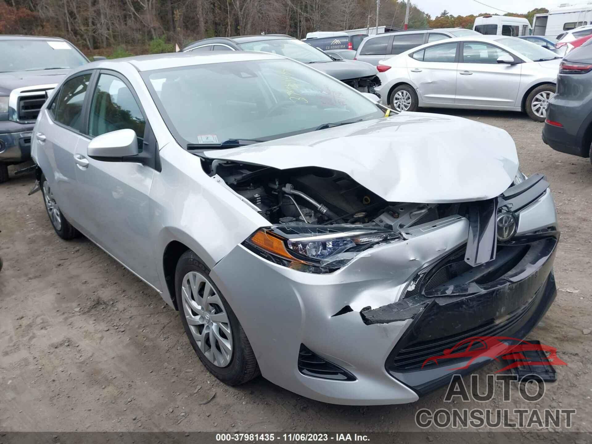 TOYOTA COROLLA 2018 - 2T1BURHE7JC980822