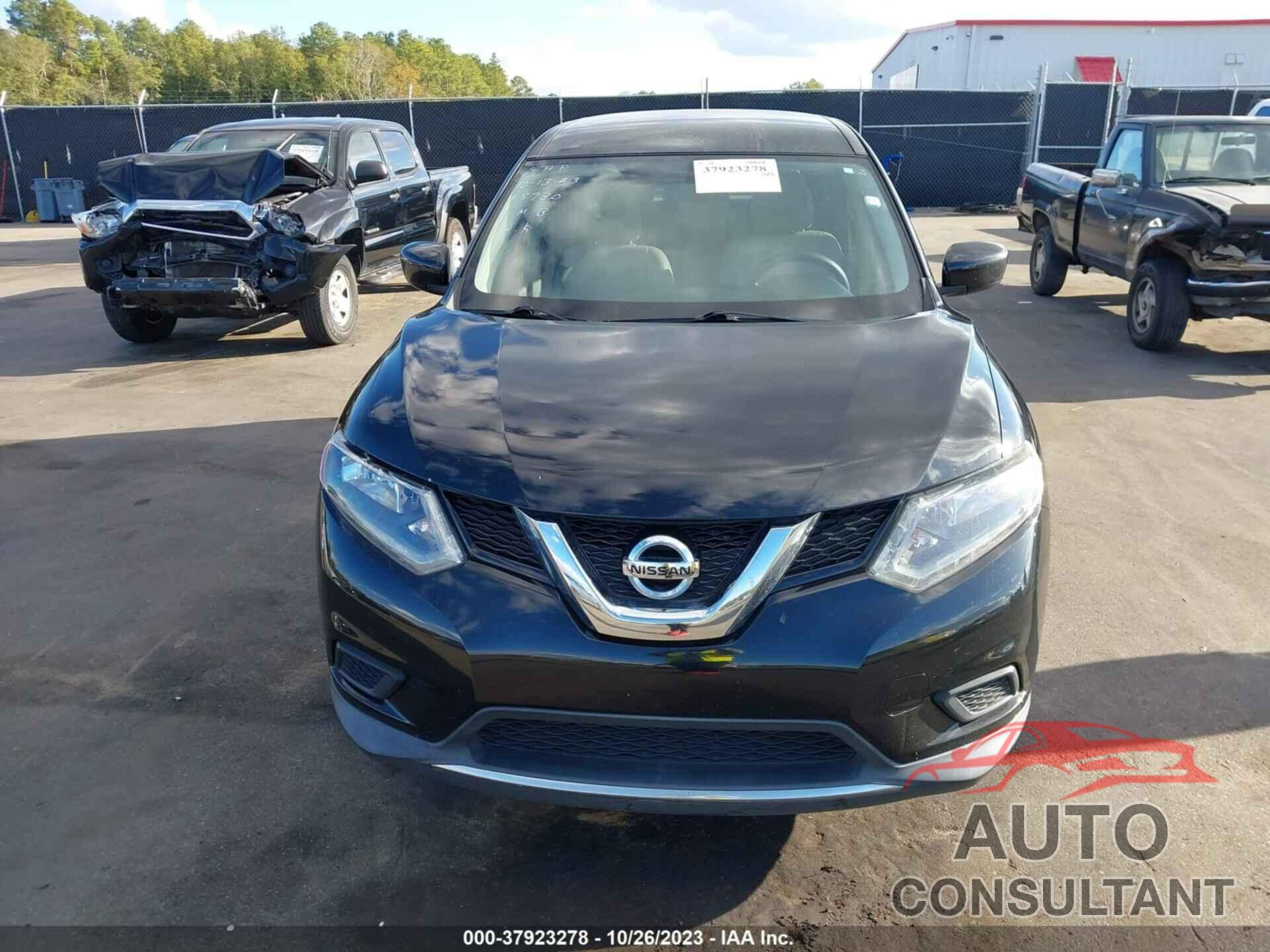 NISSAN ROGUE 2016 - KNMAT2MT6GP678930