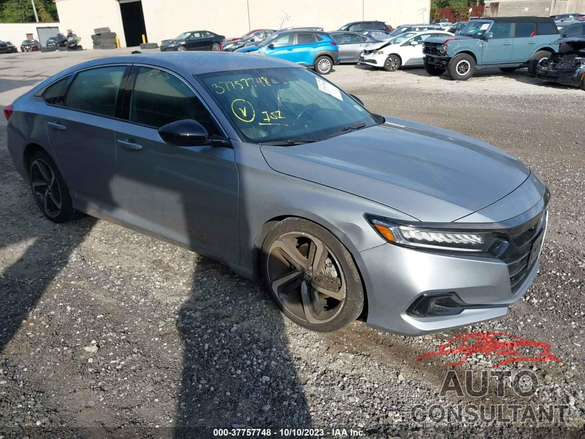 HONDA ACCORD 2021 - 1HGCV1F3XMA096064
