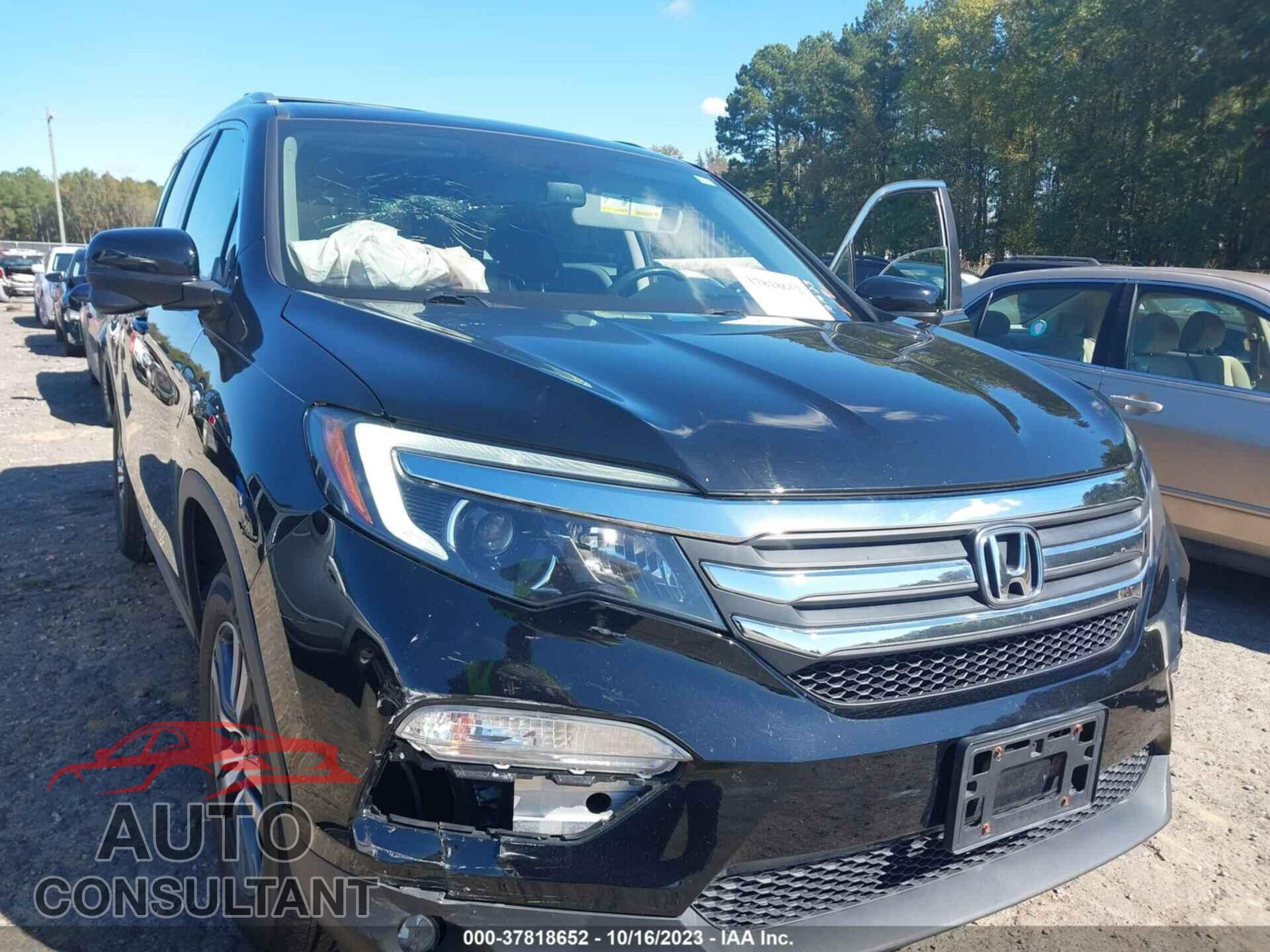 HONDA PILOT 2017 - 5FNYF6H72HB048392