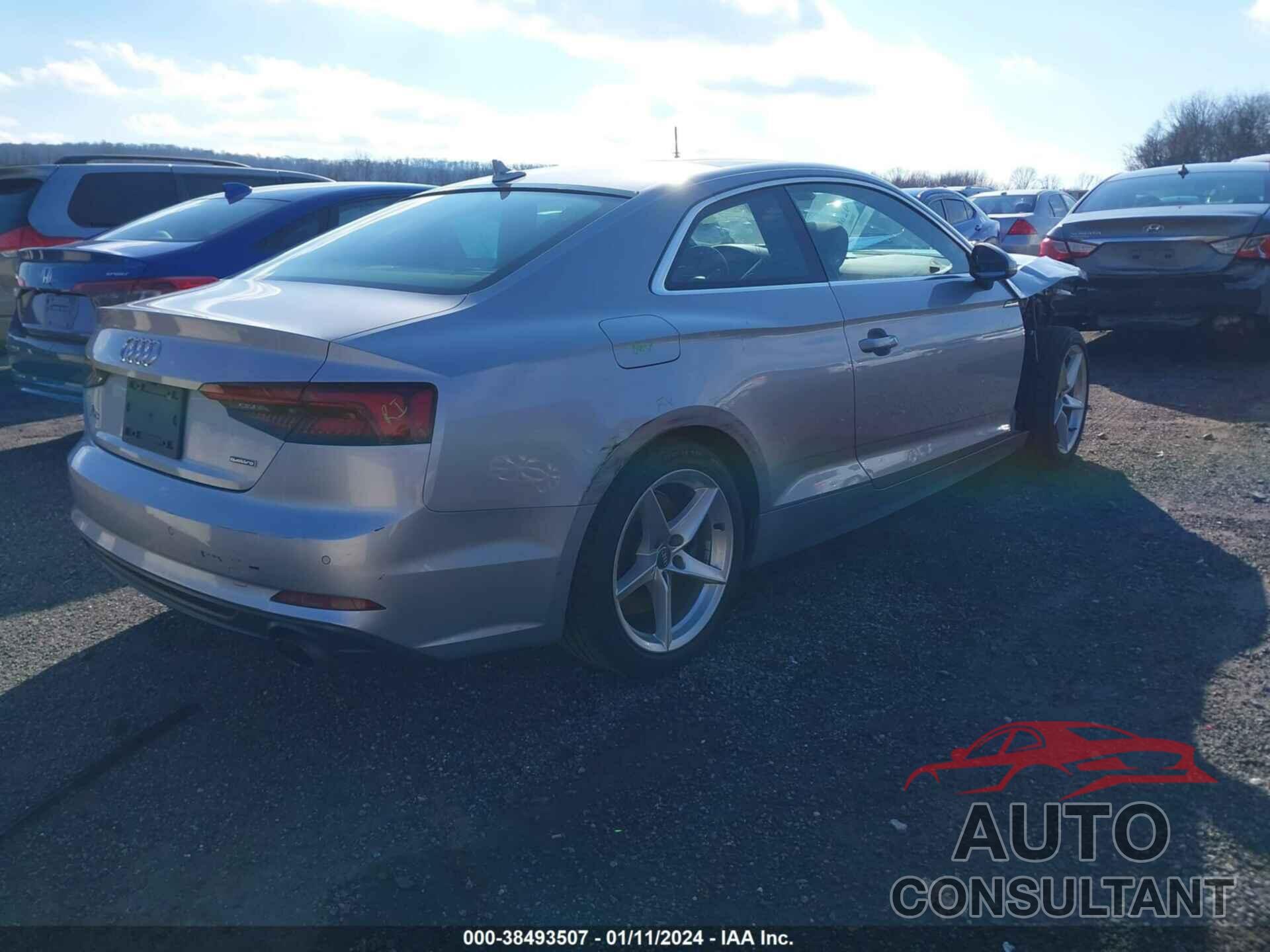 AUDI A5 2019 - WAUTNAF58KA059122