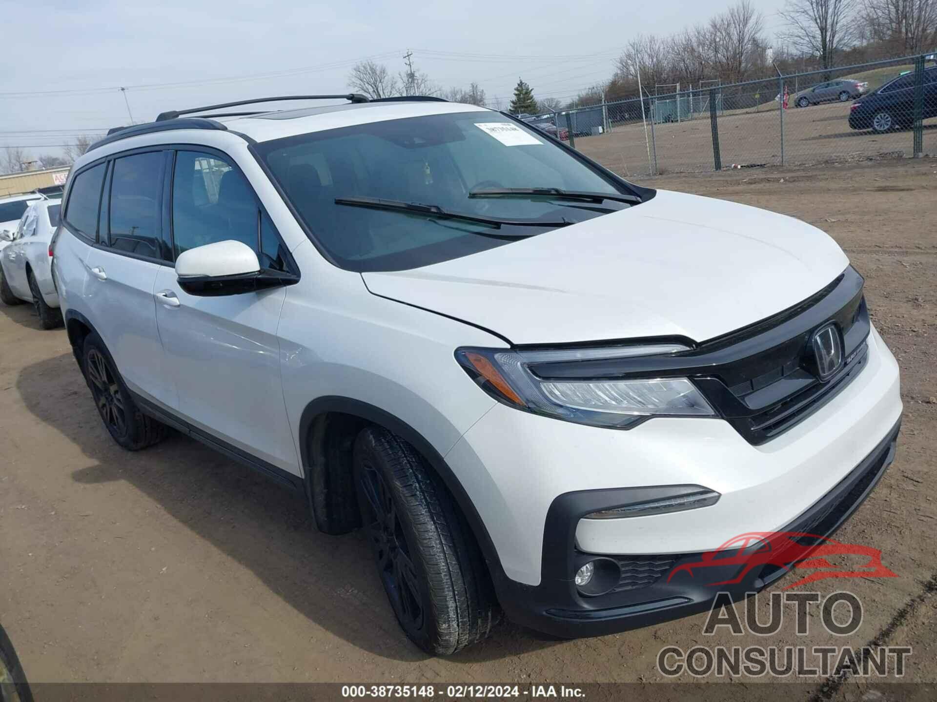 HONDA PILOT 2022 - 5FNYF6H71NB070931