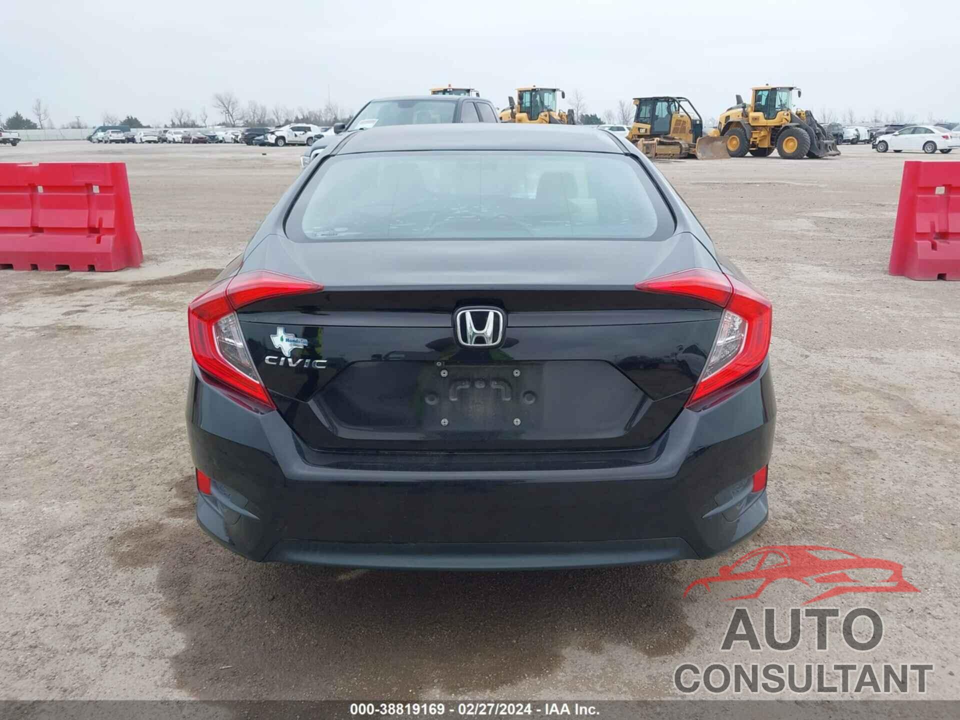 HONDA CIVIC 2016 - 19XFC2F52GE017464