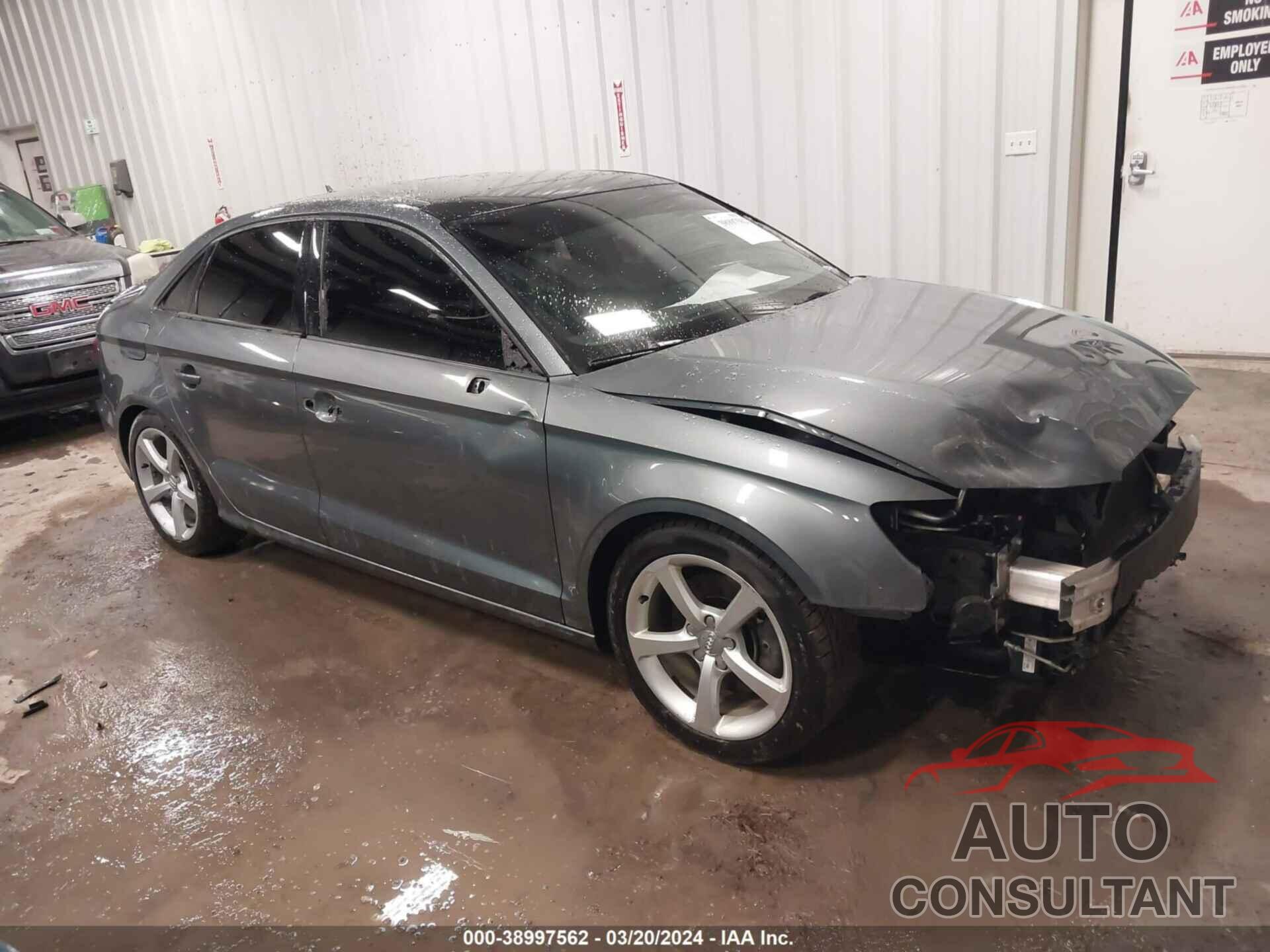 AUDI A3 2016 - WAUB8GFF8G1078596