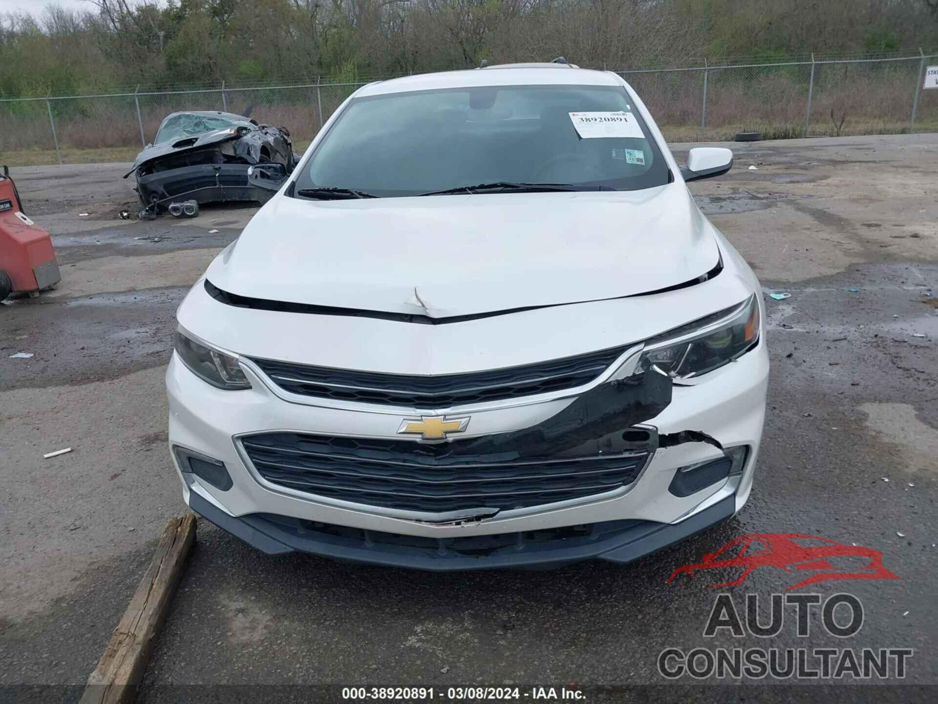 CHEVROLET MALIBU 2016 - 1G1ZE5ST6GF281525