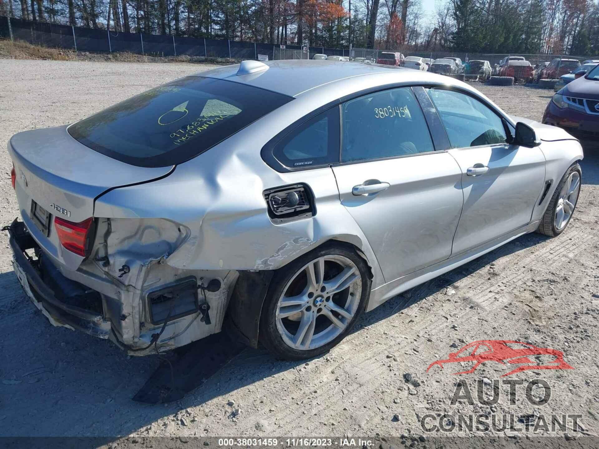 BMW 428I GRAN COUPE 2016 - WBA4C9C55GG140788