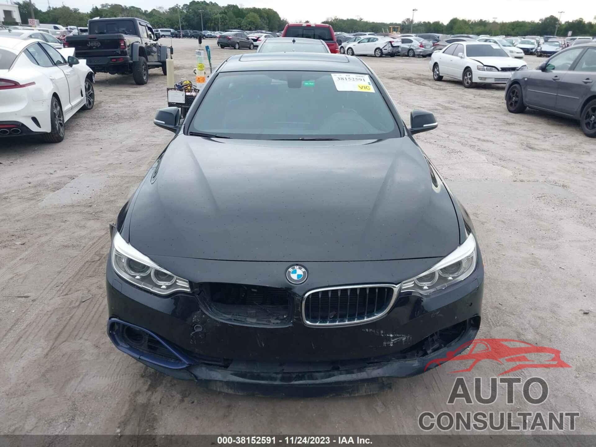 BMW 4 SERIES 2016 - WBA4C9C51GG136284