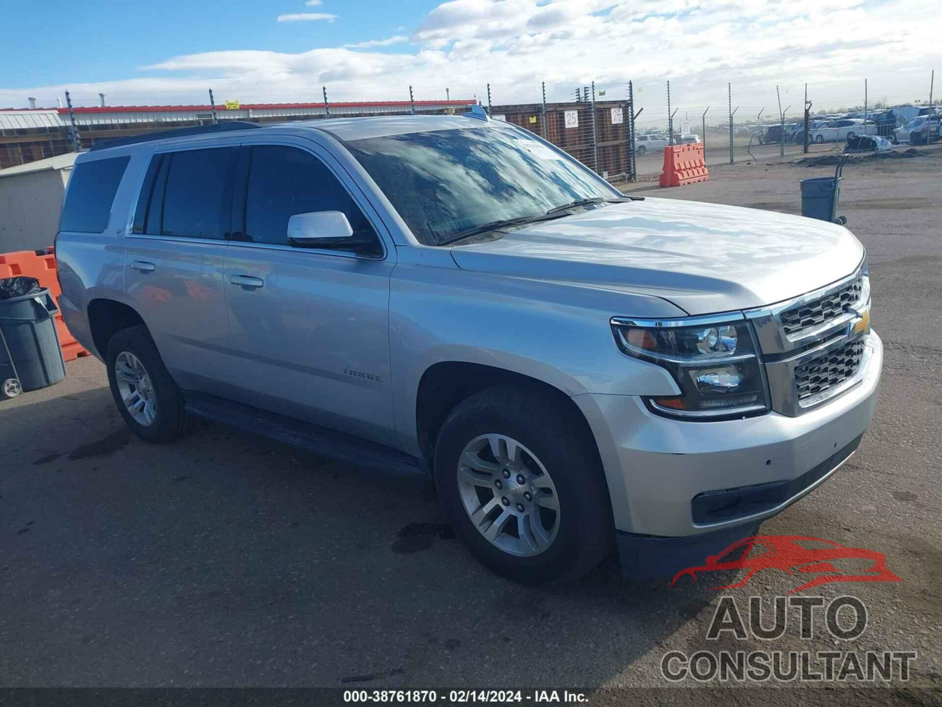 CHEVROLET TAHOE 2019 - 1GNSKBKC2KR305320