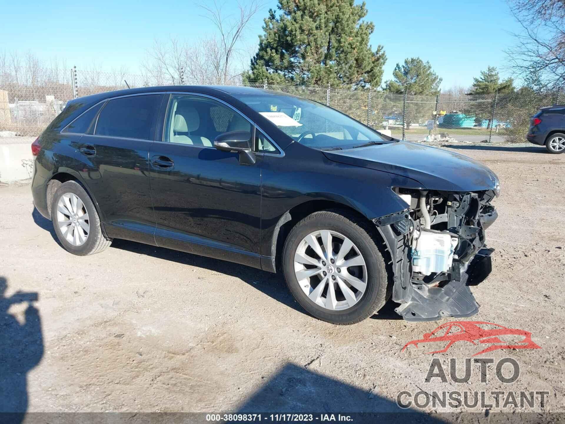 TOYOTA VENZA 2013 - 4T3ZA3BB3DU073594