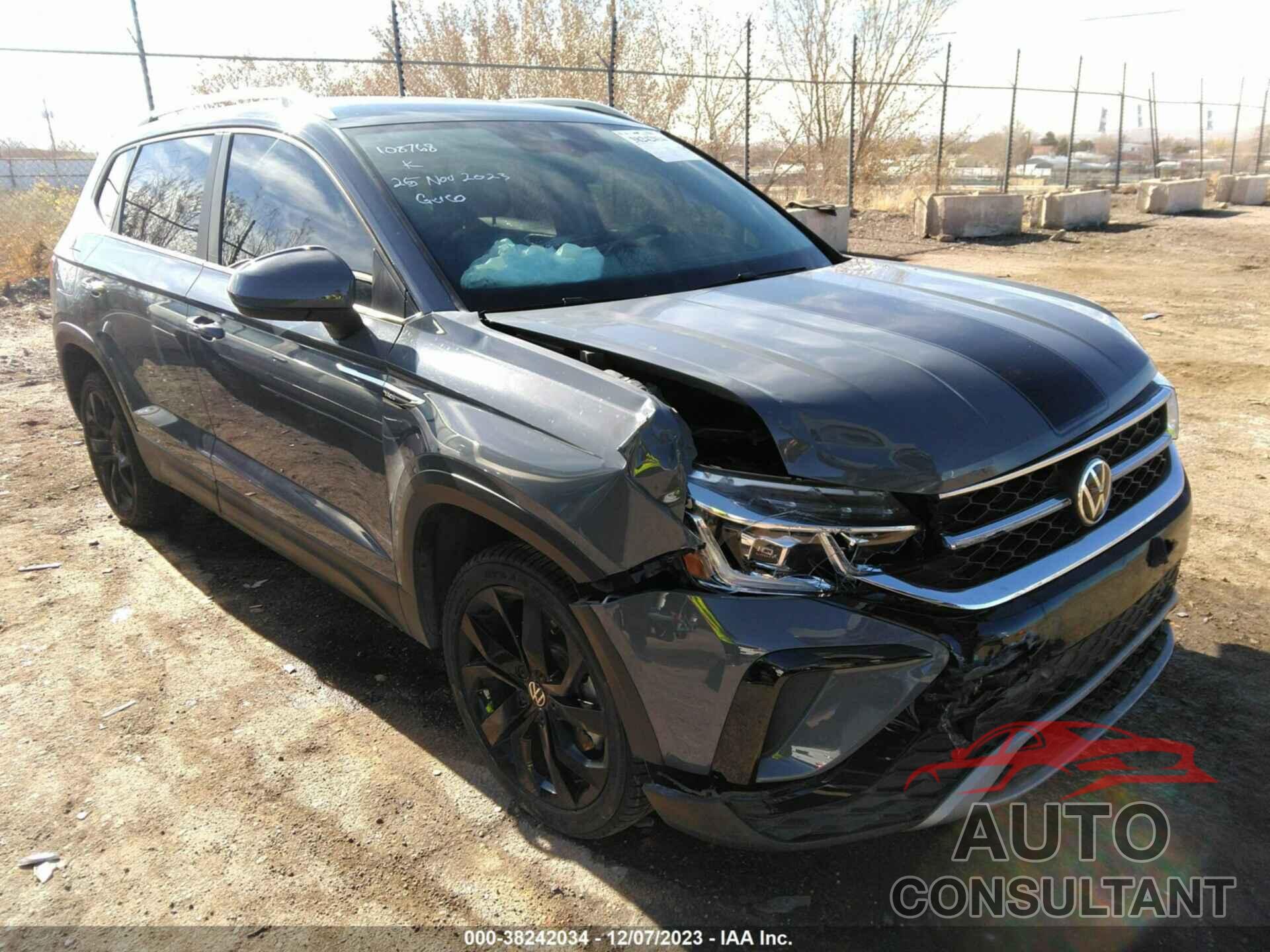 VOLKSWAGEN TAOS 2022 - 3VV1X7B28NM005041