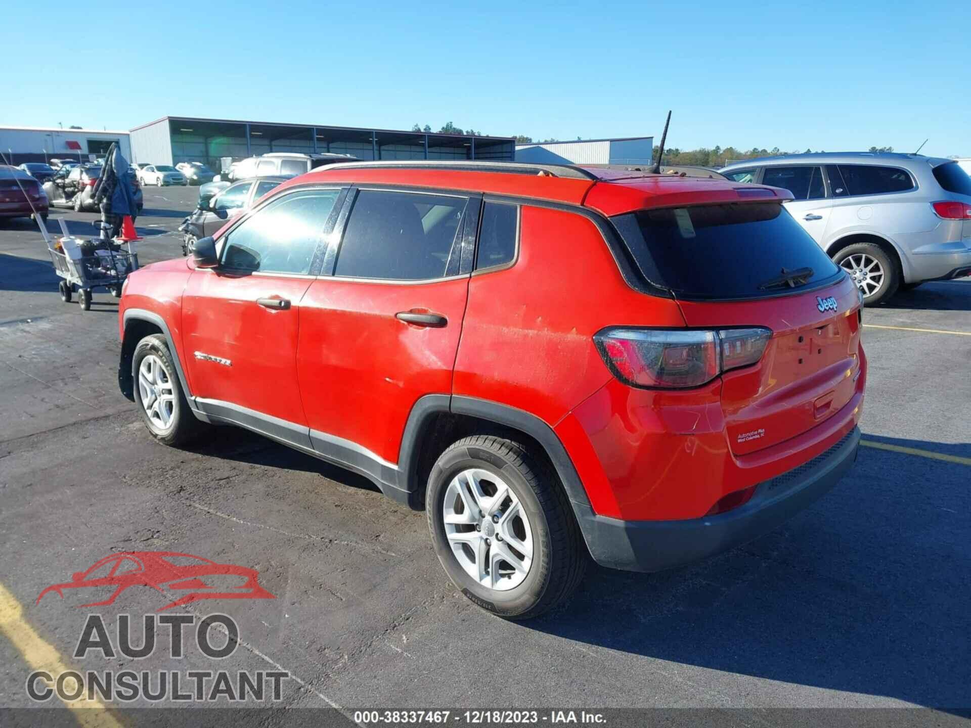 JEEP COMPASS 2017 - 3C4NJCAB6HT690694