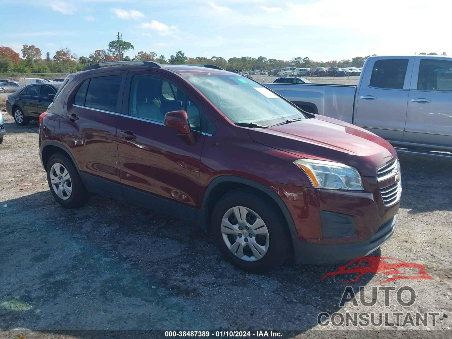 CHEVROLET TRAX 2016 - 3GNCJLSB3GL146486