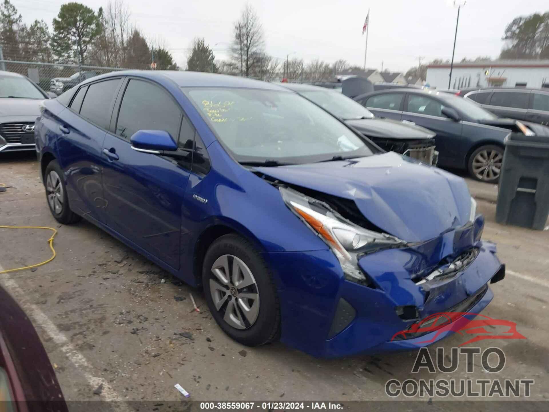 TOYOTA PRIUS 2018 - JTDKBRFU6J3063766