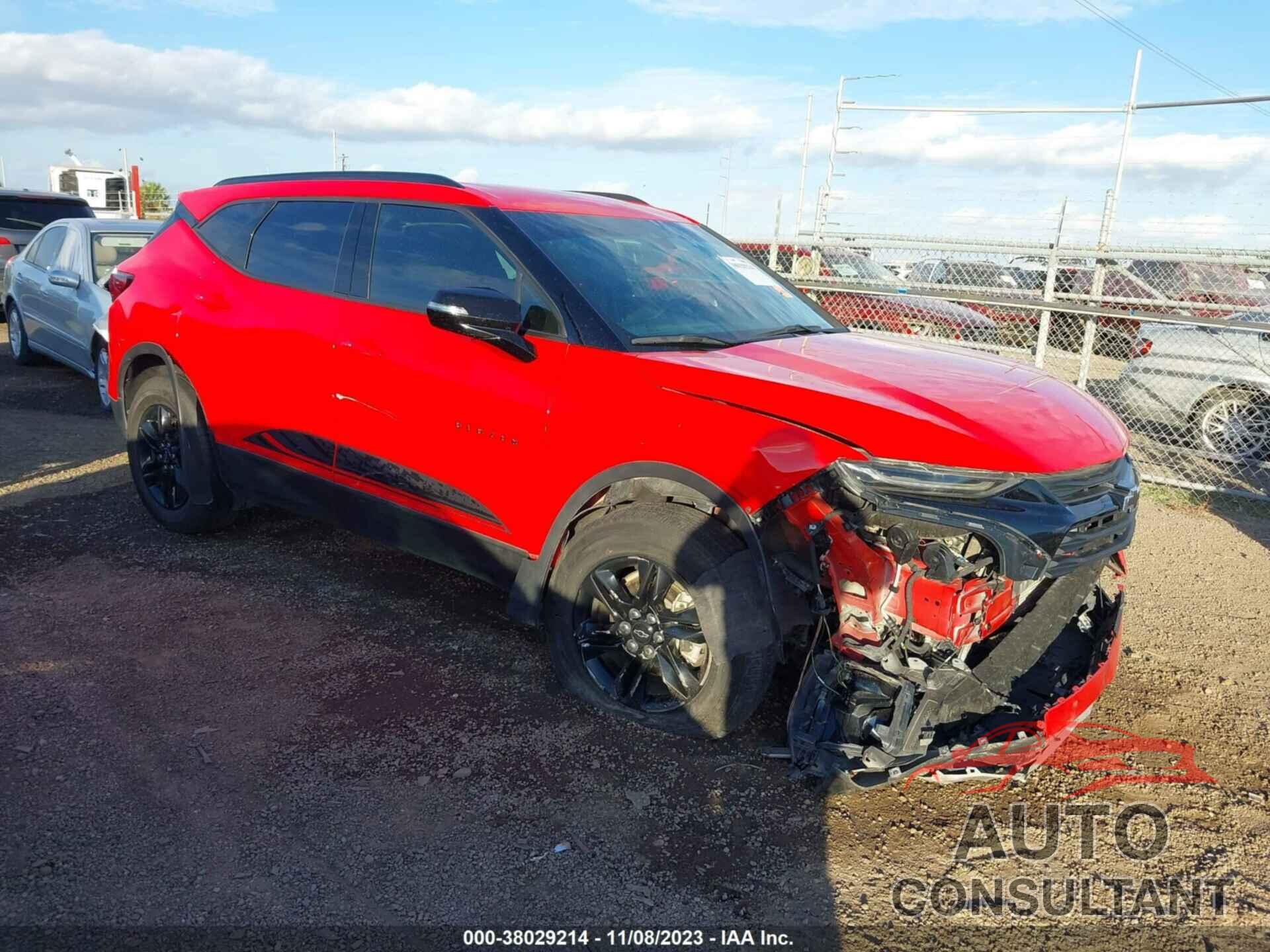 CHEVROLET BLAZER 2021 - 3GNKBDR42MS529150