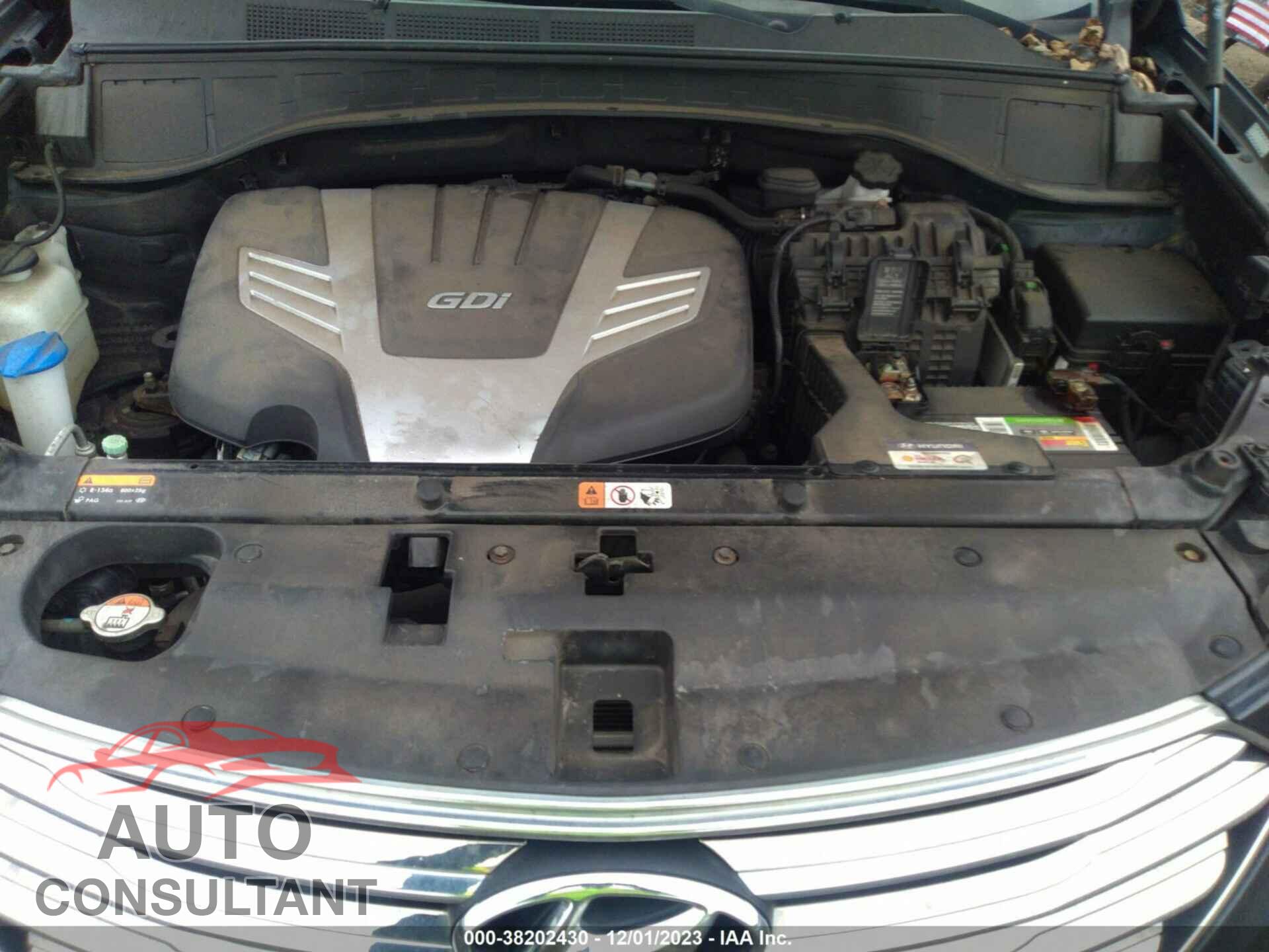 HYUNDAI SANTA FE 2016 - KM8SMDHF4GU143321