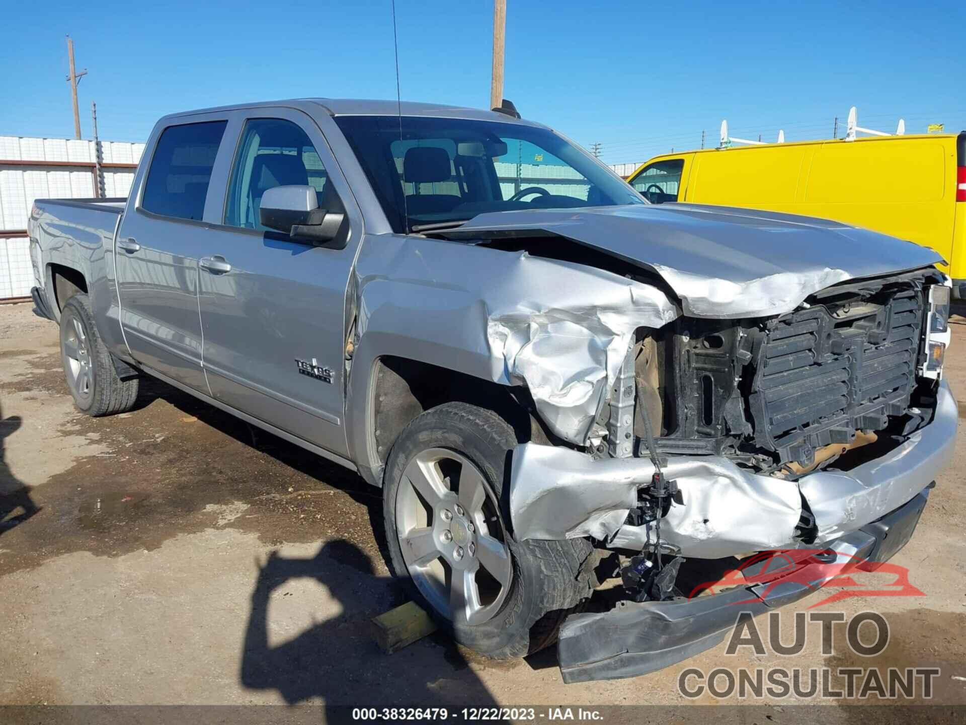 CHEVROLET SILVERADO 2018 - 3GCUKREC5JG487468