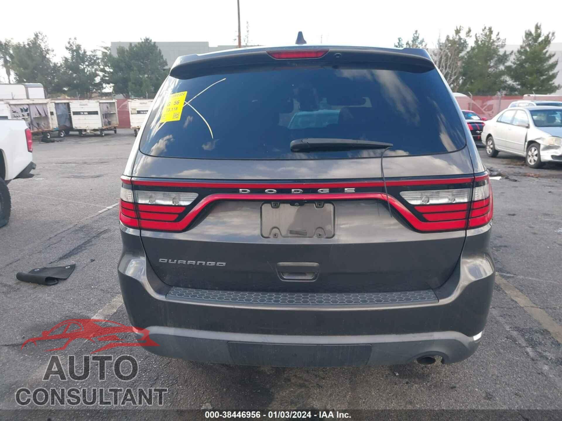 DODGE DURANGO 2018 - 1C4RDHAG1JC434188