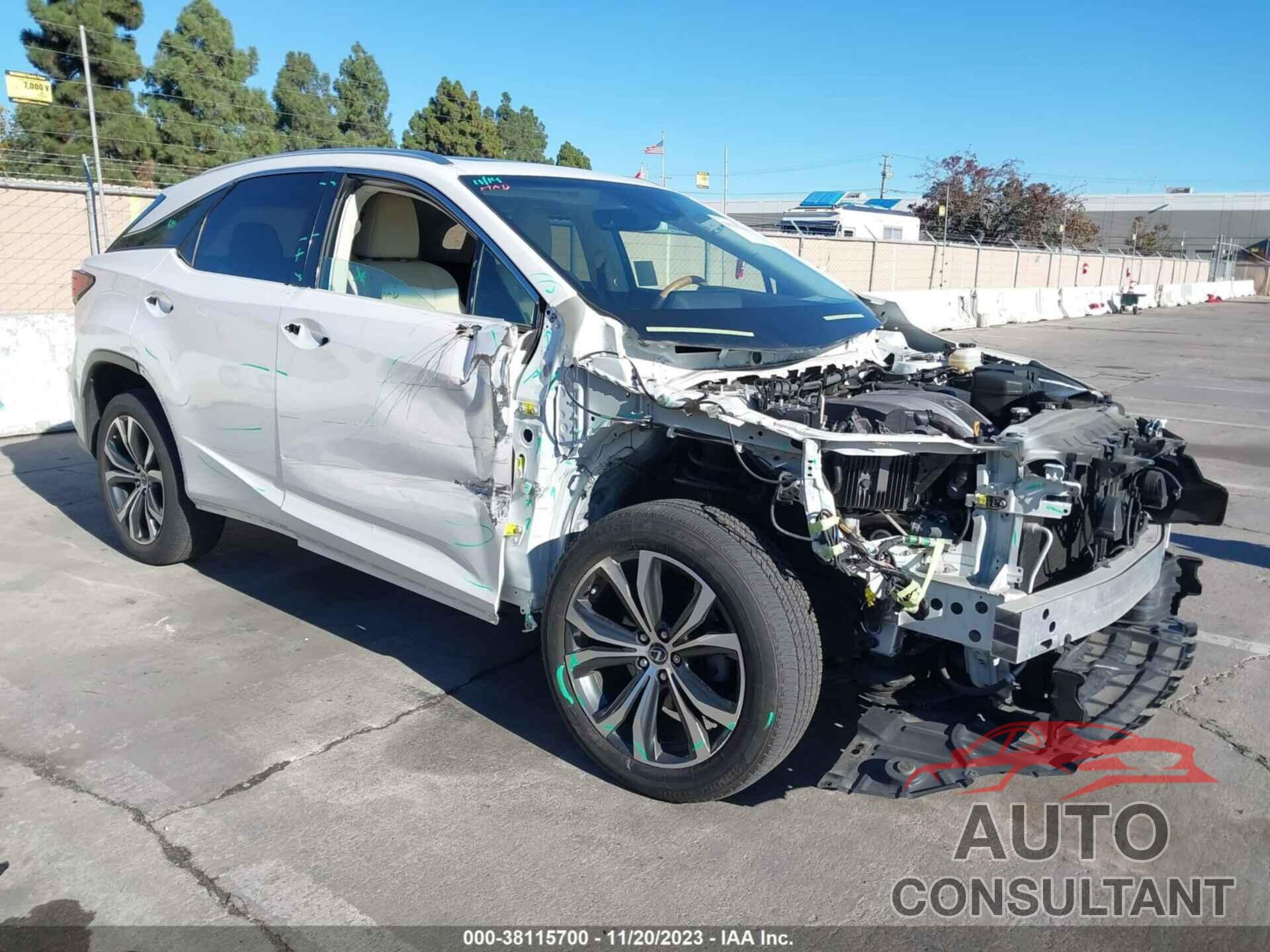 LEXUS RX 350 2019 - 2T2ZZMCA3KC118329