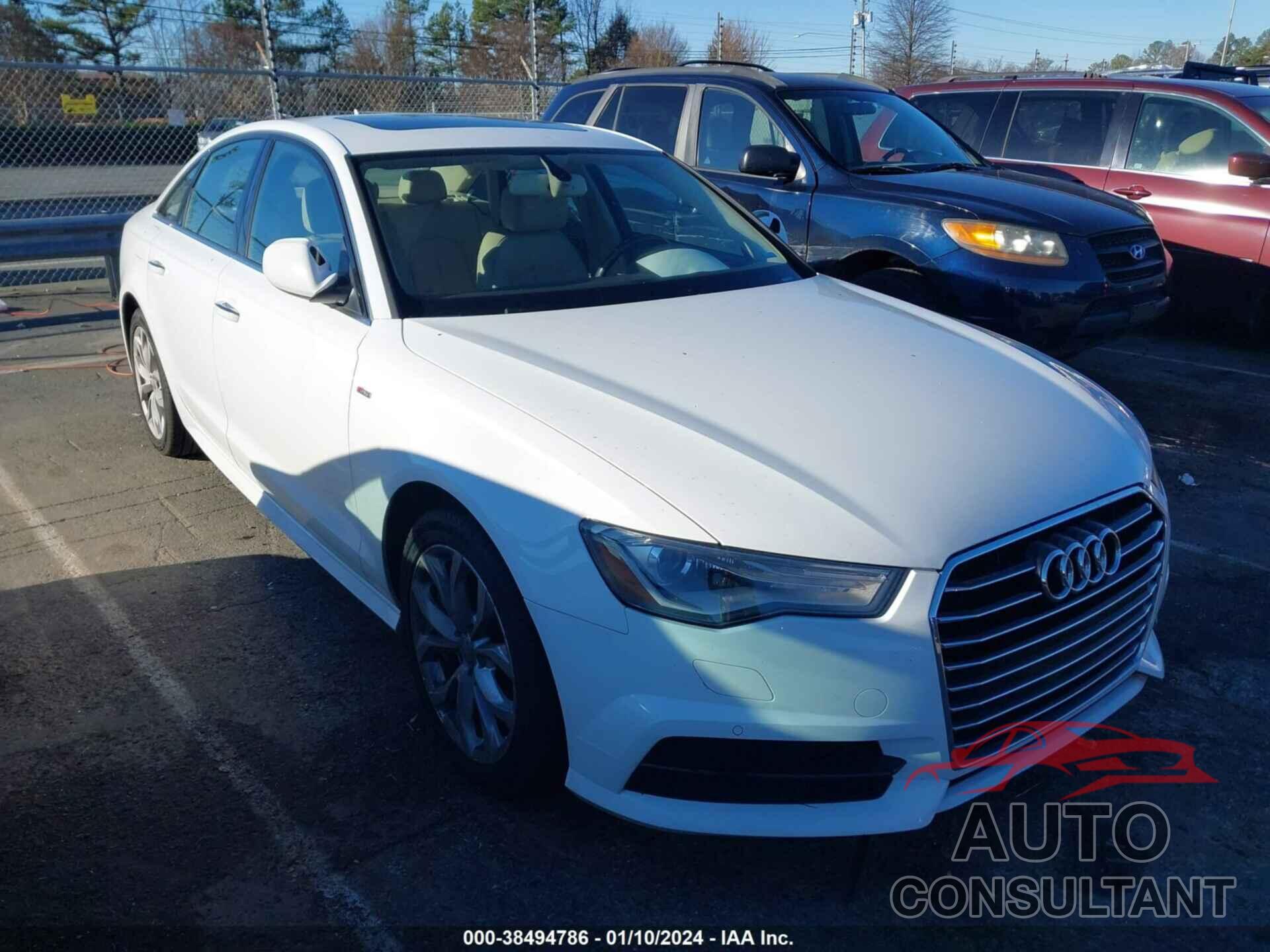 AUDI A6 2017 - WAUD8BFC6HN115804