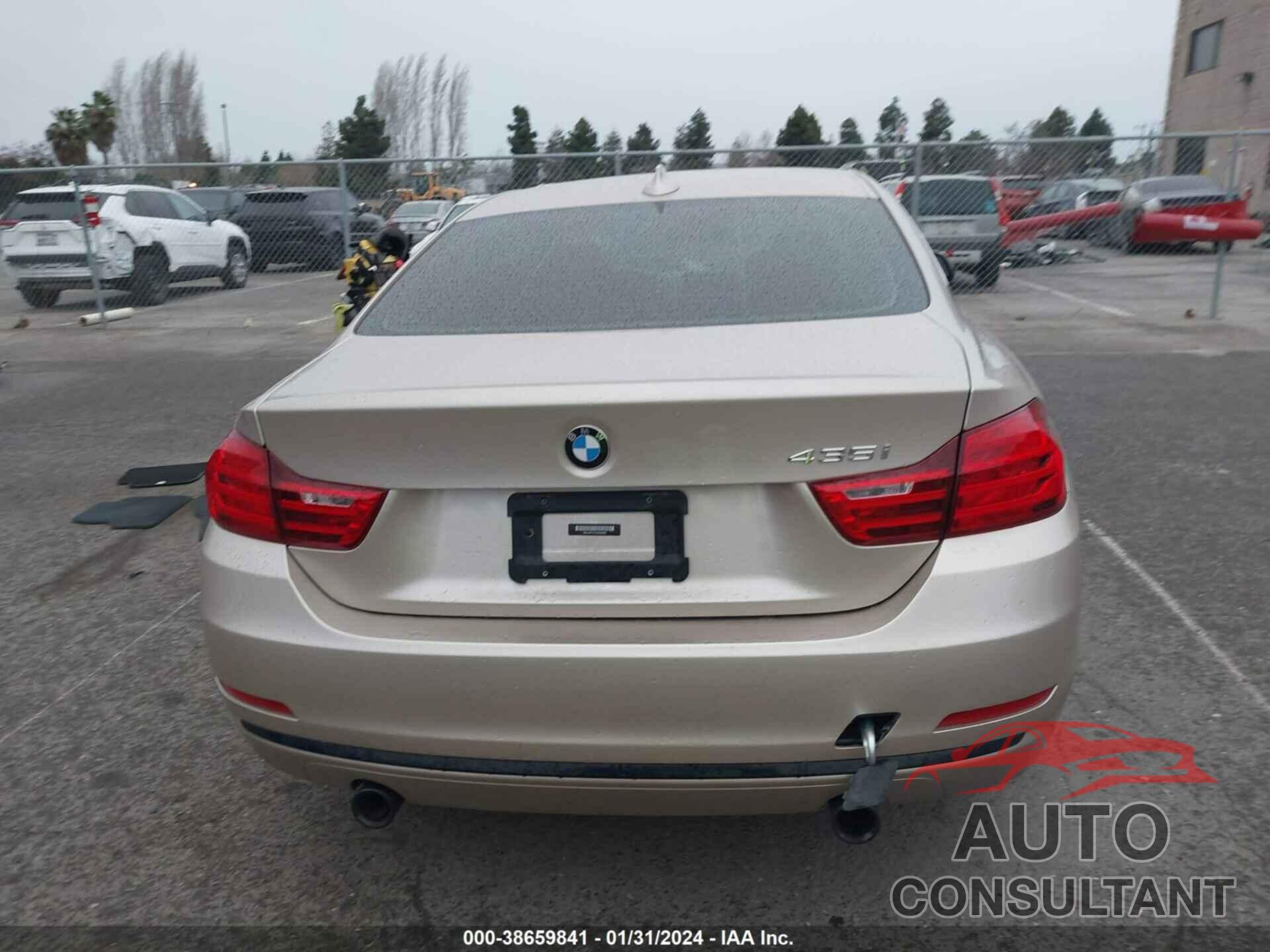 BMW 435I 2016 - WBA3R1C51GK530263