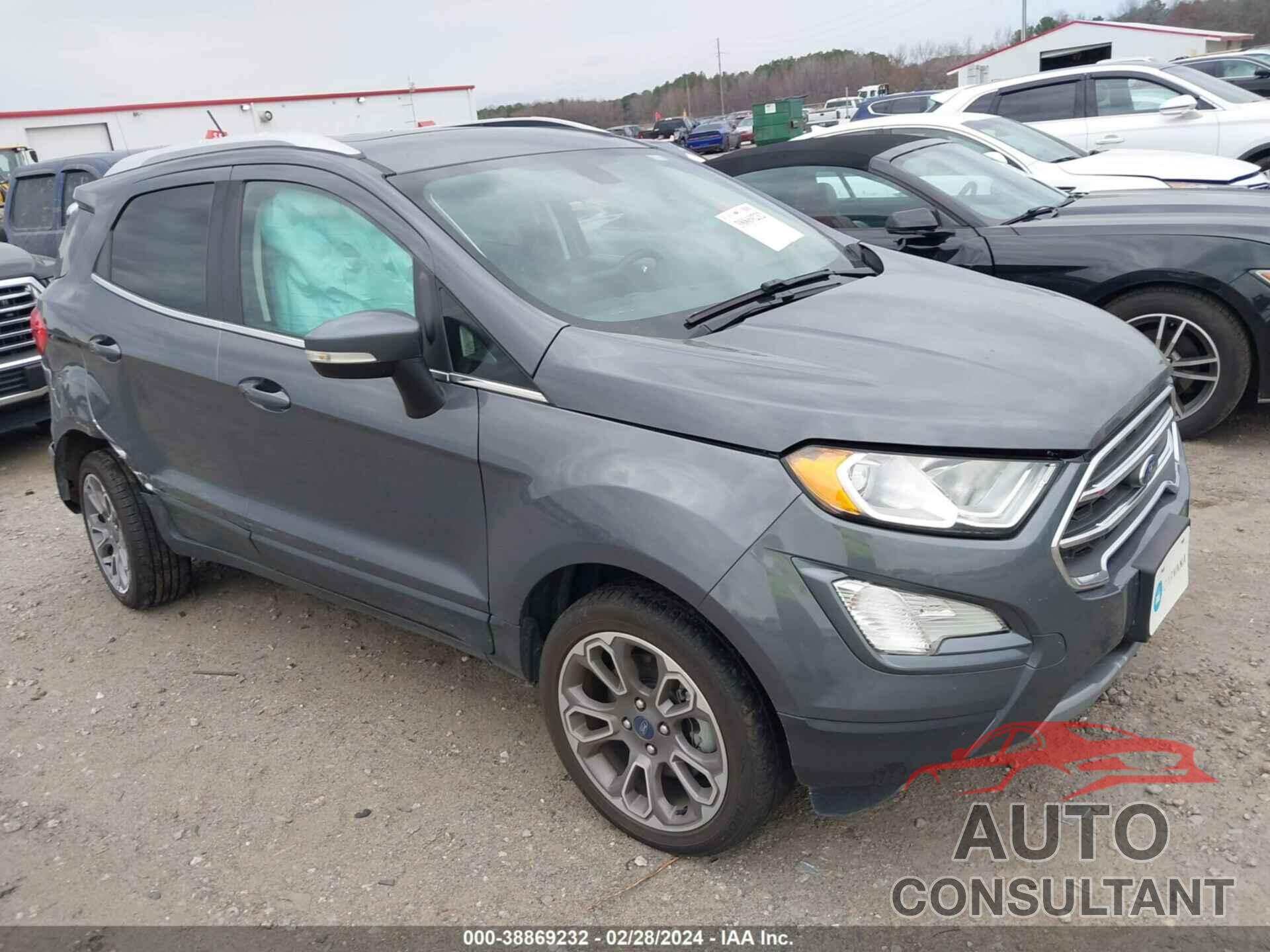 FORD ECOSPORT 2019 - MAJ6S3KL7KC287146