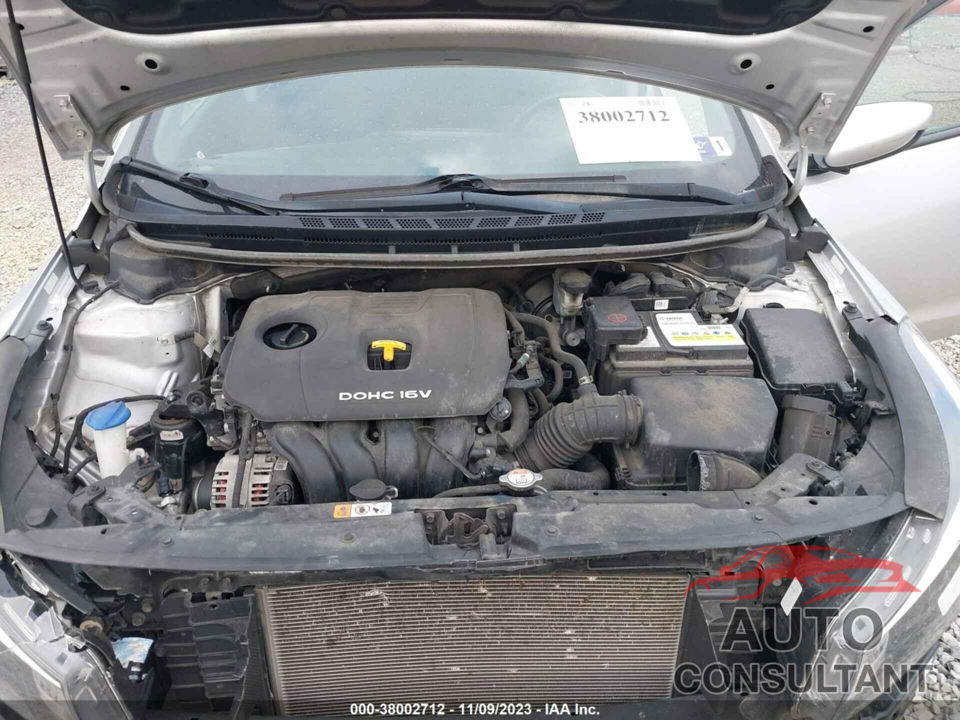 KIA FORTE 2018 - 3KPFK4A74JE216000