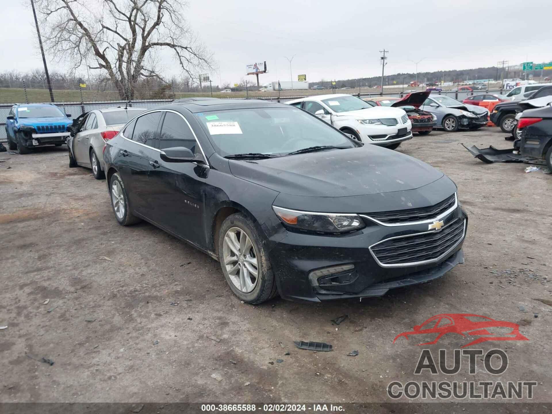 CHEVROLET MALIBU 2018 - 1G1ZD5STXJF144047
