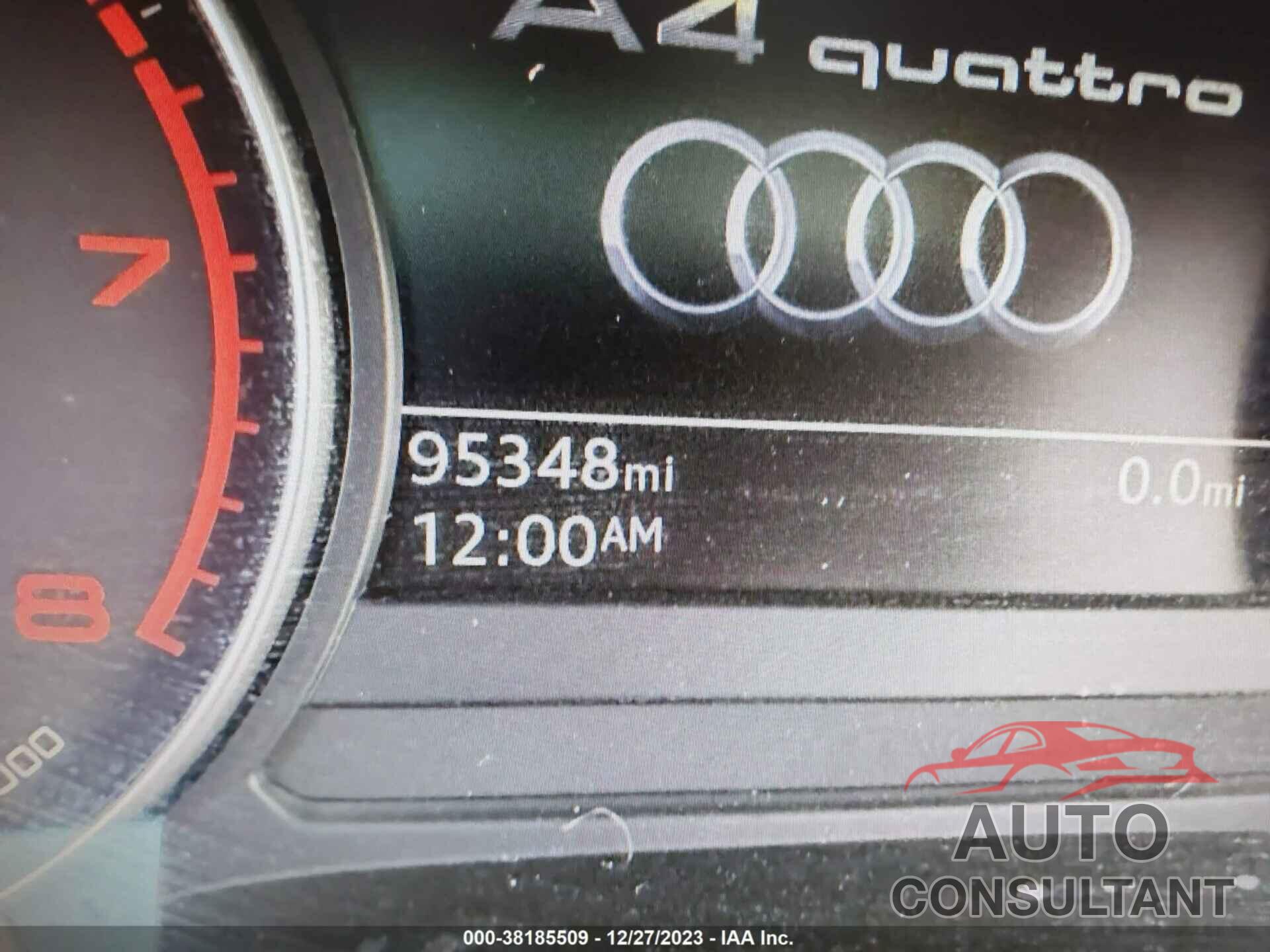 AUDI A4 2017 - WAUANAF42HN000602