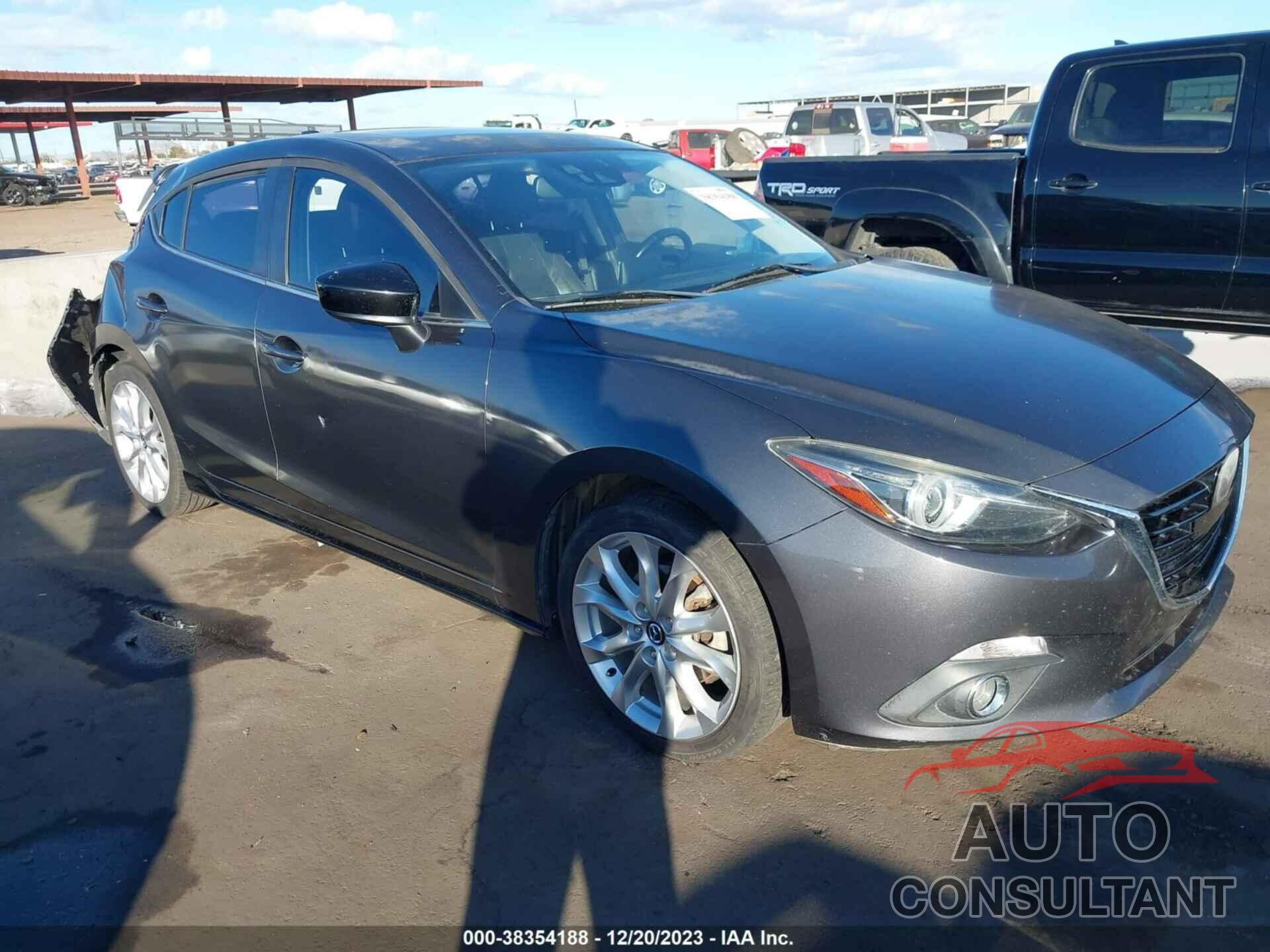 MAZDA MAZDA3 2015 - JM1BM1M35F1251008