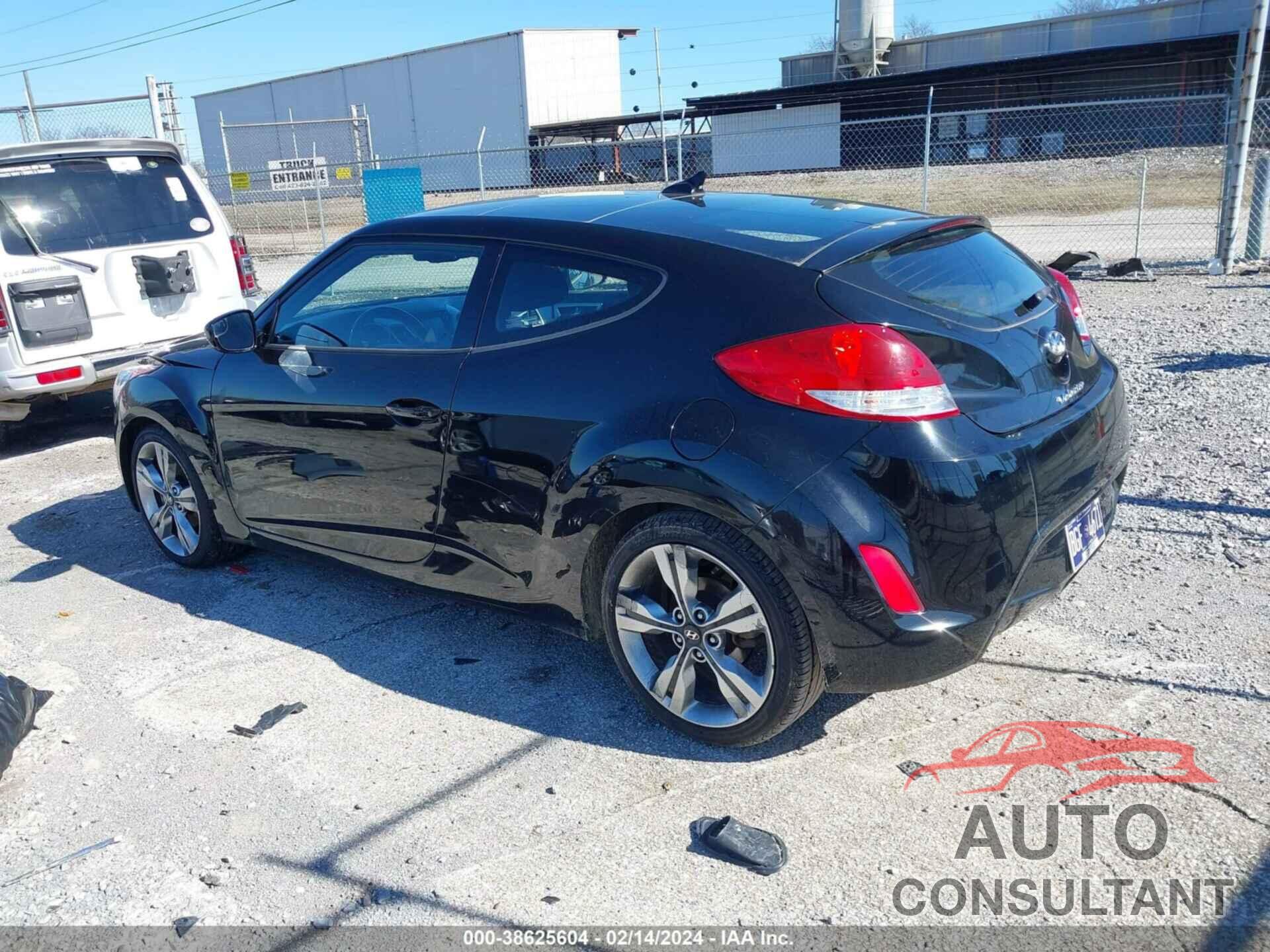 HYUNDAI VELOSTER 2017 - KMHTC6AD9HU316926