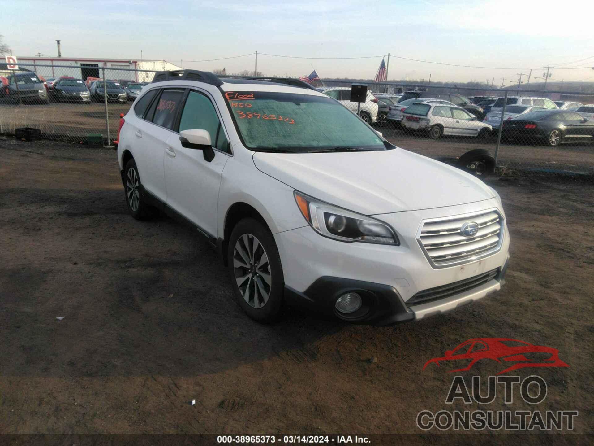 SUBARU OUTBACK 2016 - 4S4BSALC0G3296236