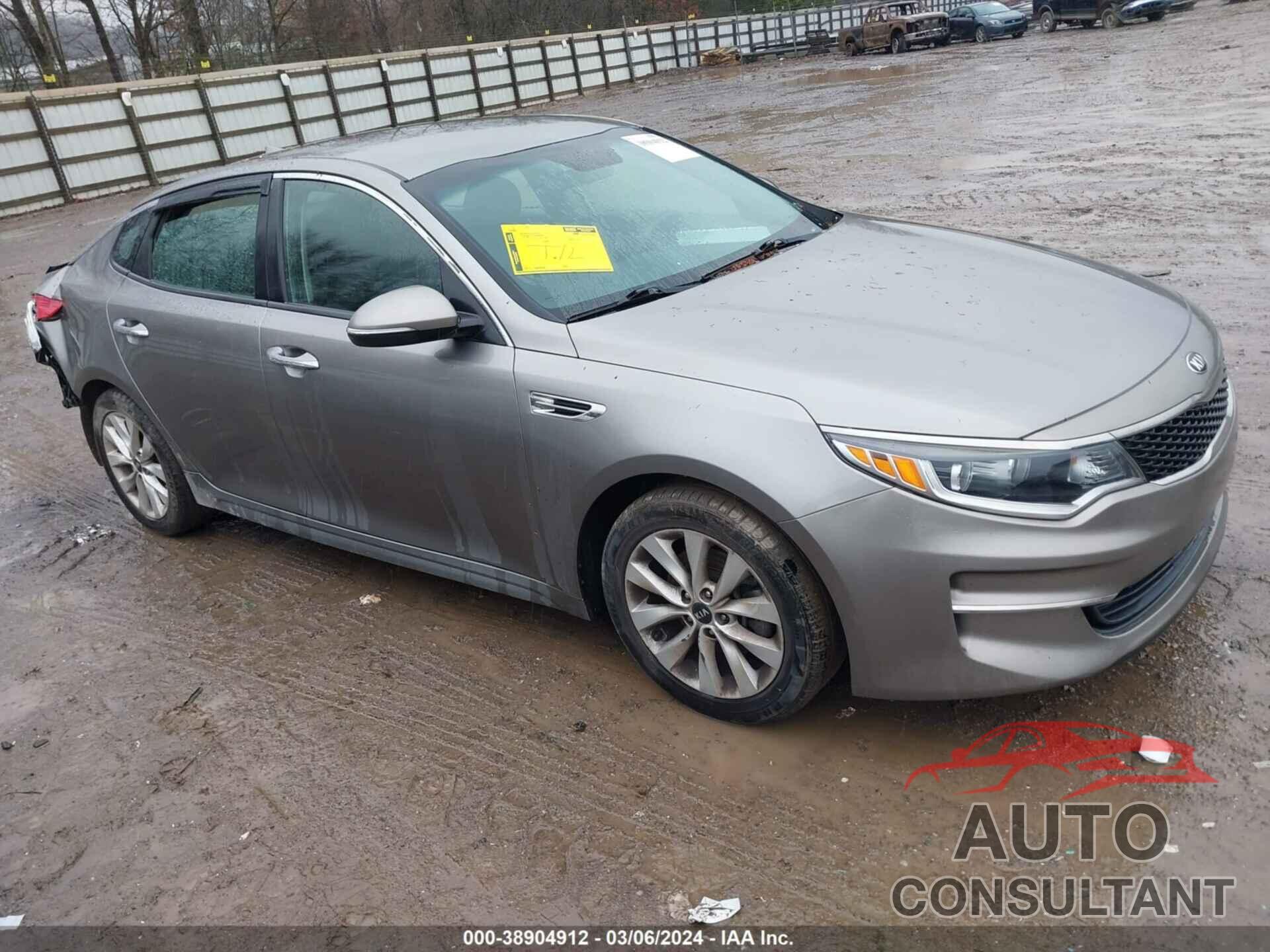 KIA OPTIMA 2016 - 5XXGT4L37GG045481