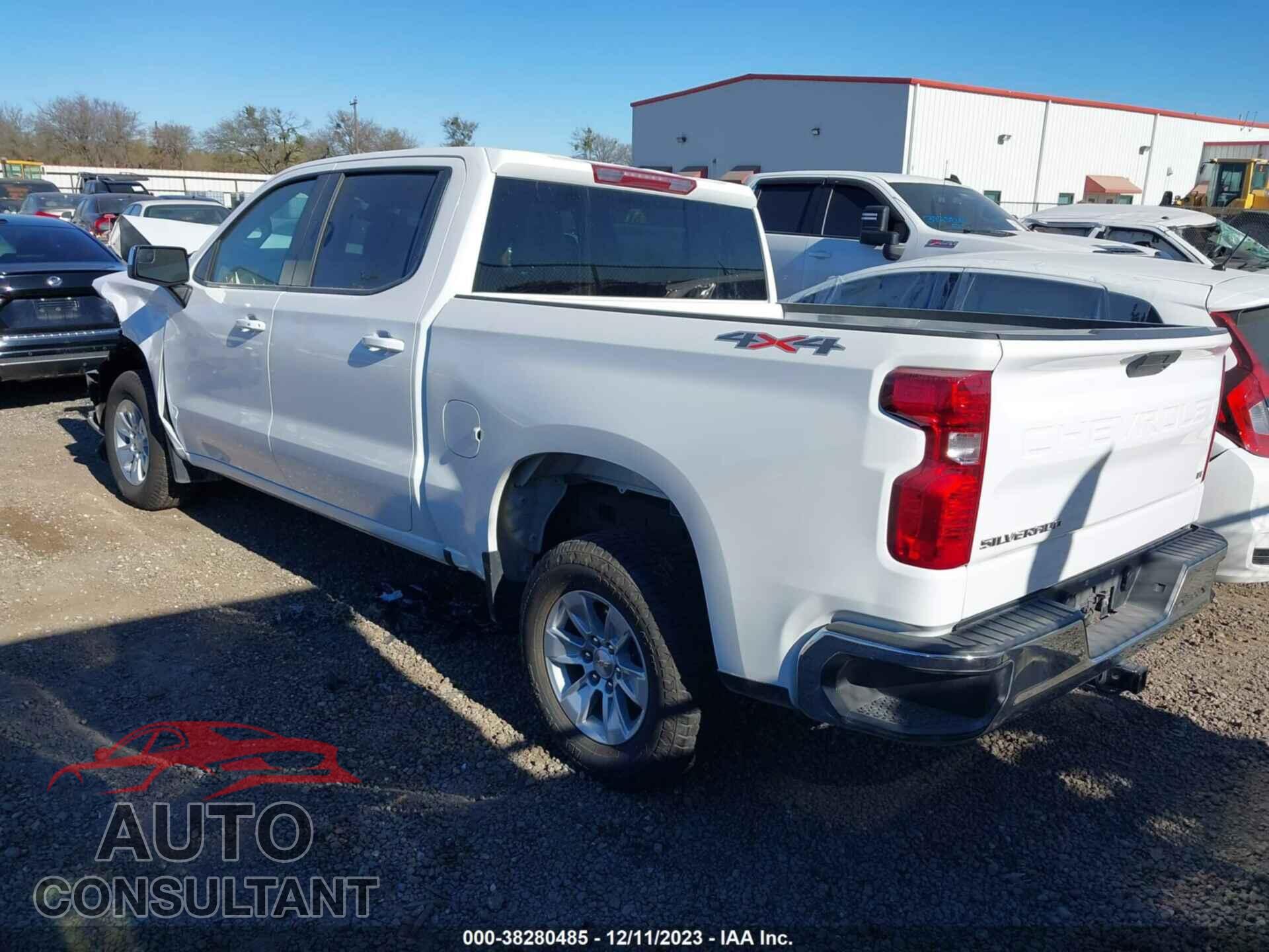 CHEVROLET SILVERADO LTD 2022 - 3GCUYDED9NG146848