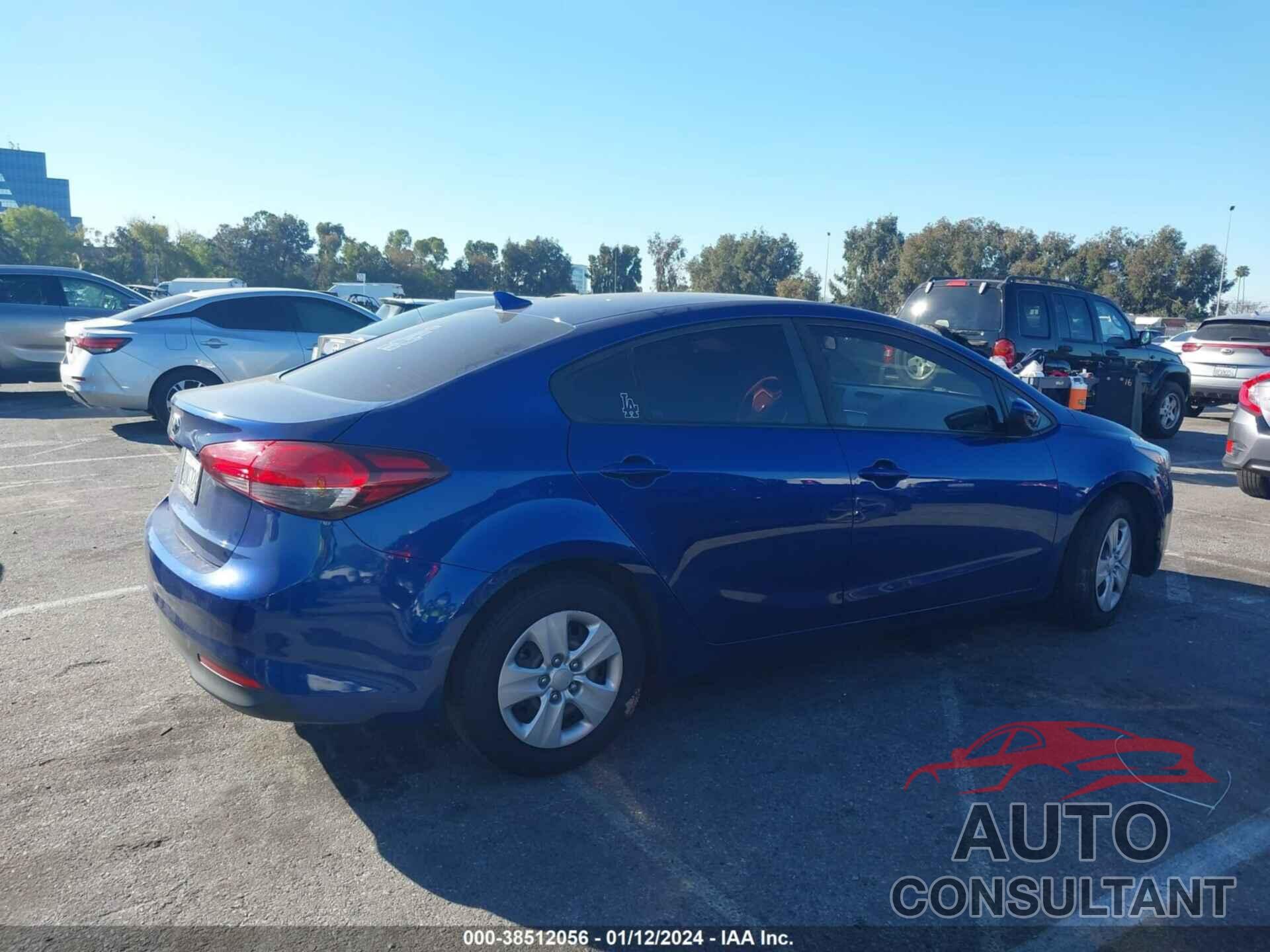 KIA FORTE 2018 - 3KPFK4A70JE253061