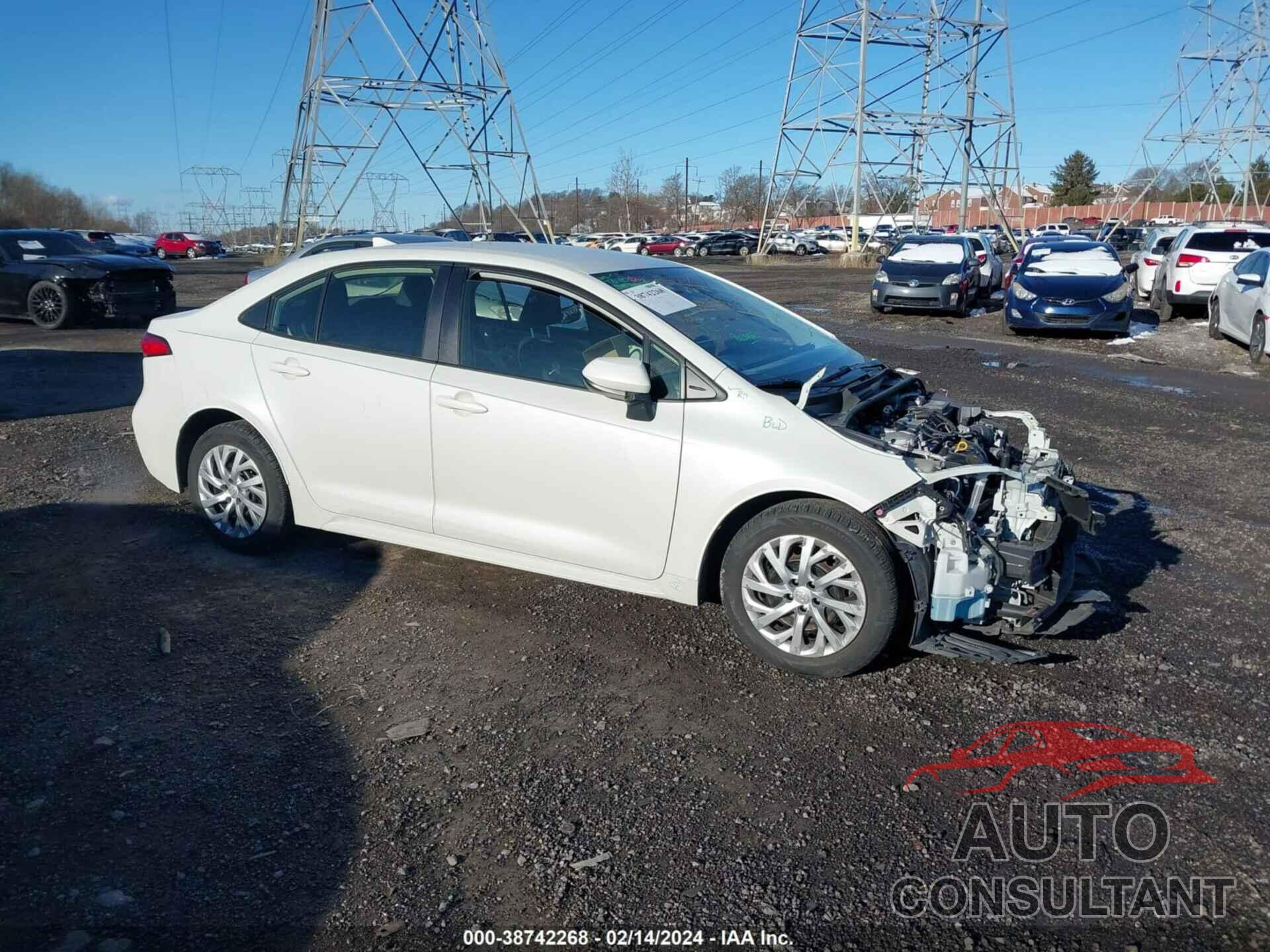 TOYOTA COROLLA 2020 - JTDEPRAE9LJ003655
