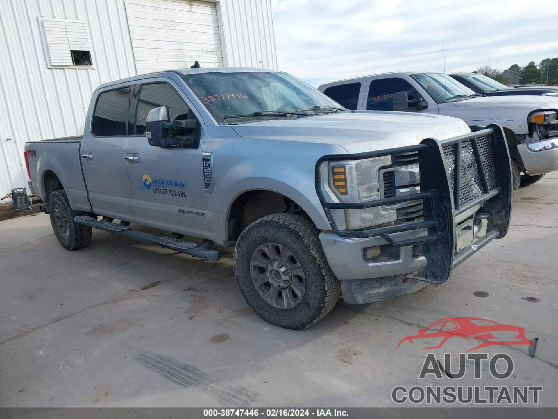 FORD F-250 2019 - 1FT7W2BT9KEE21186
