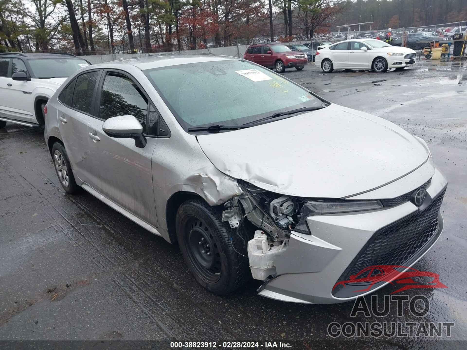 TOYOTA COROLLA 2020 - JTDEPRAE7LJ024908