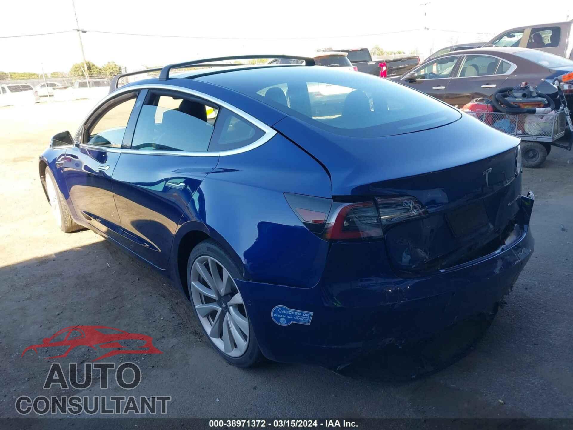 TESLA MODEL 3 2019 - 5YJ3E1EBOKF521691