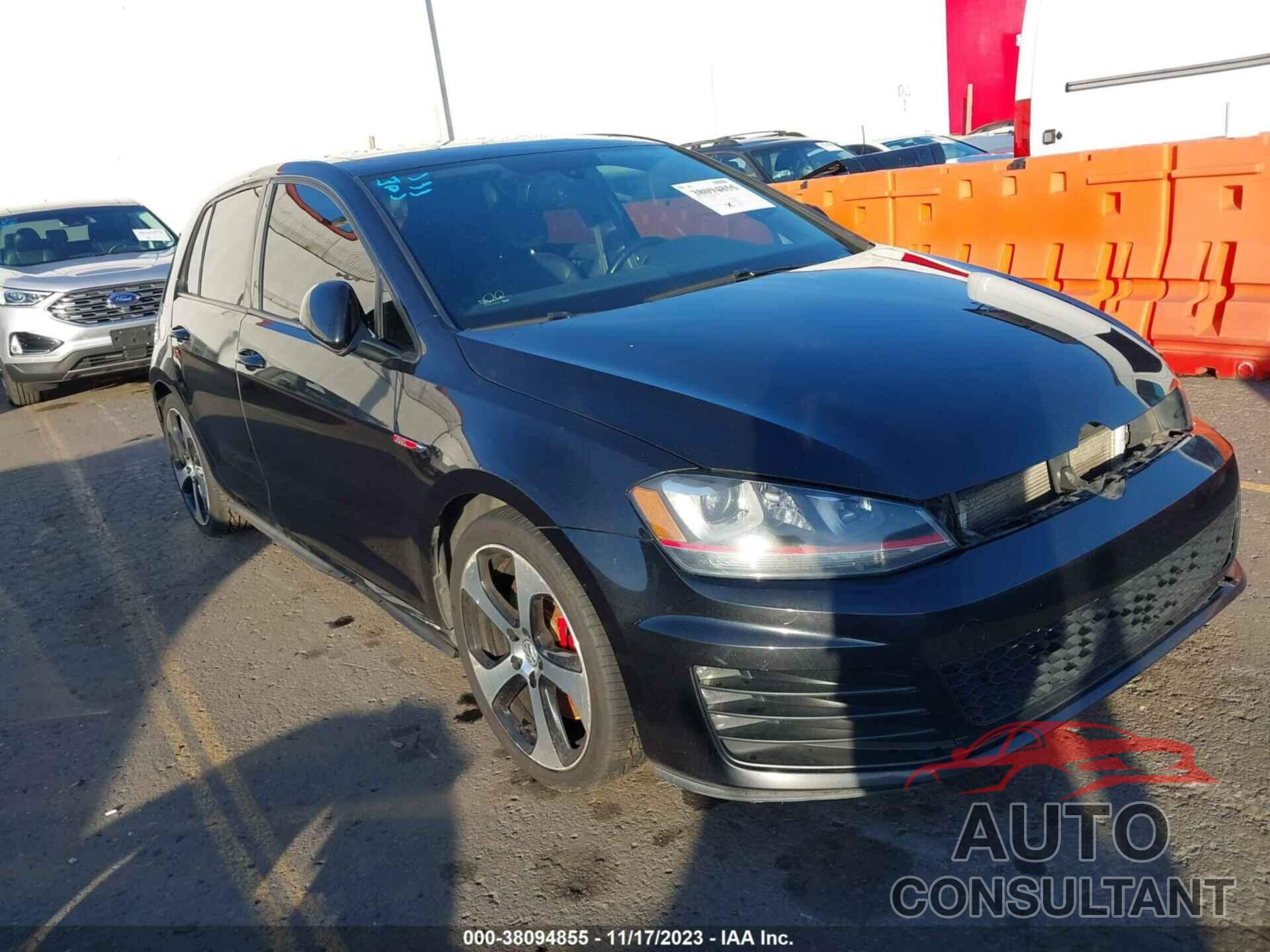 VOLKSWAGEN GOLF GTI 2016 - 3VW447AU3GM014124