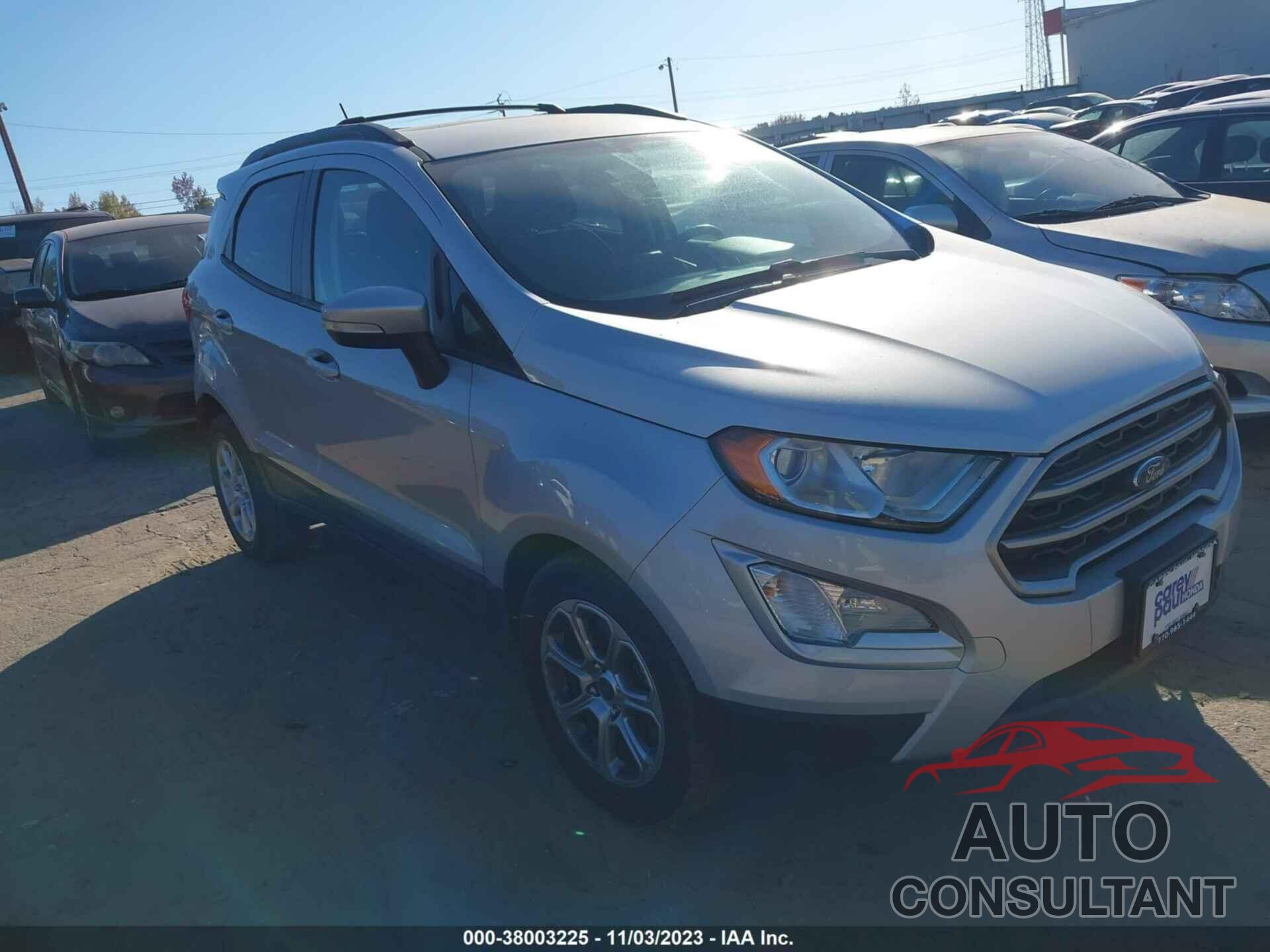 FORD ECOSPORT 2018 - MAJ3P1TE2JC188063