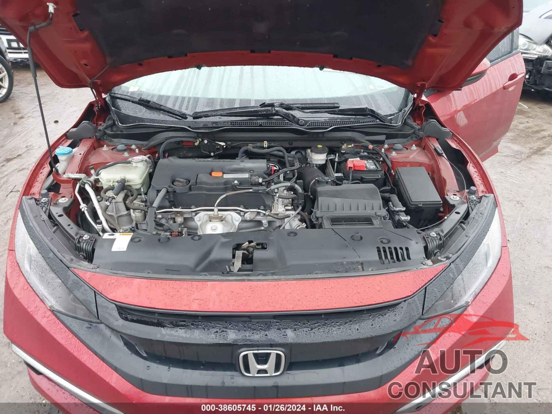 HONDA CIVIC 2019 - 2HGFC2F64KH562413