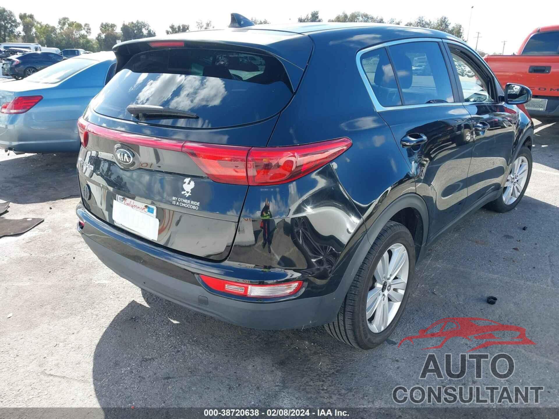 KIA SPORTAGE 2017 - KNDPM3ACXH7079452