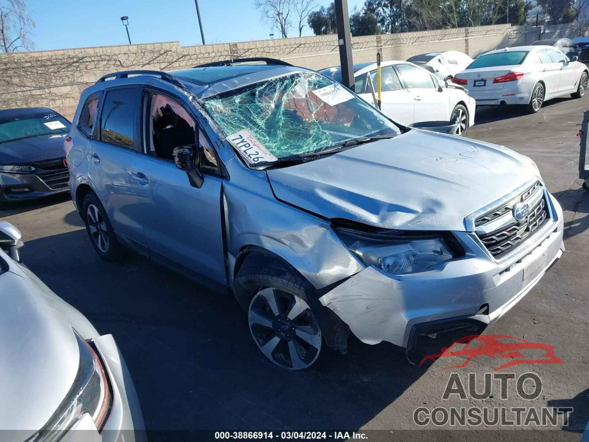 SUBARU FORESTER 2017 - JF2SJAGC4HH803128
