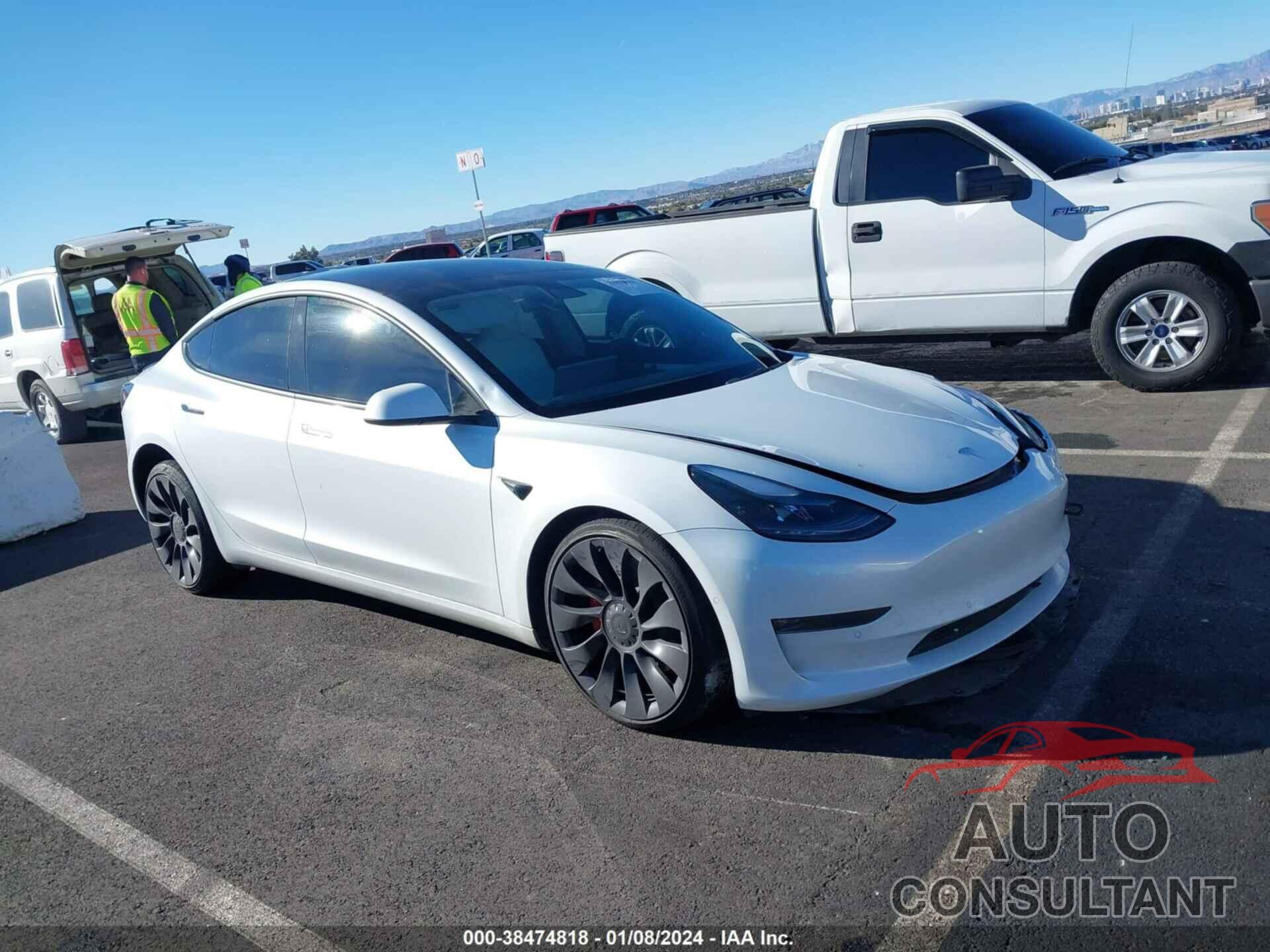 TESLA MODEL 3 2022 - 5YJ3E1ECXNF262995