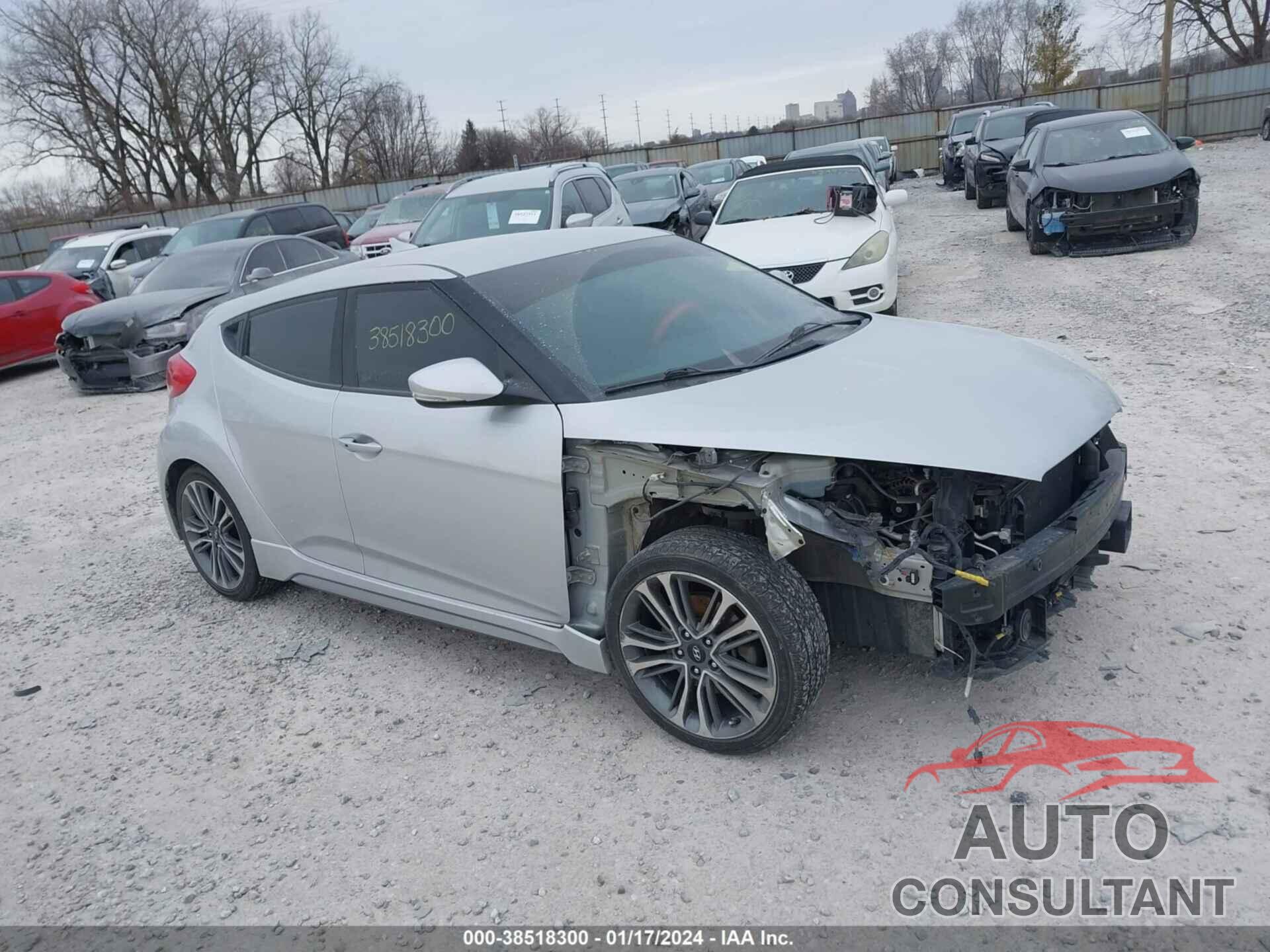 HYUNDAI VELOSTER 2016 - KMHTC6AE1GU287820