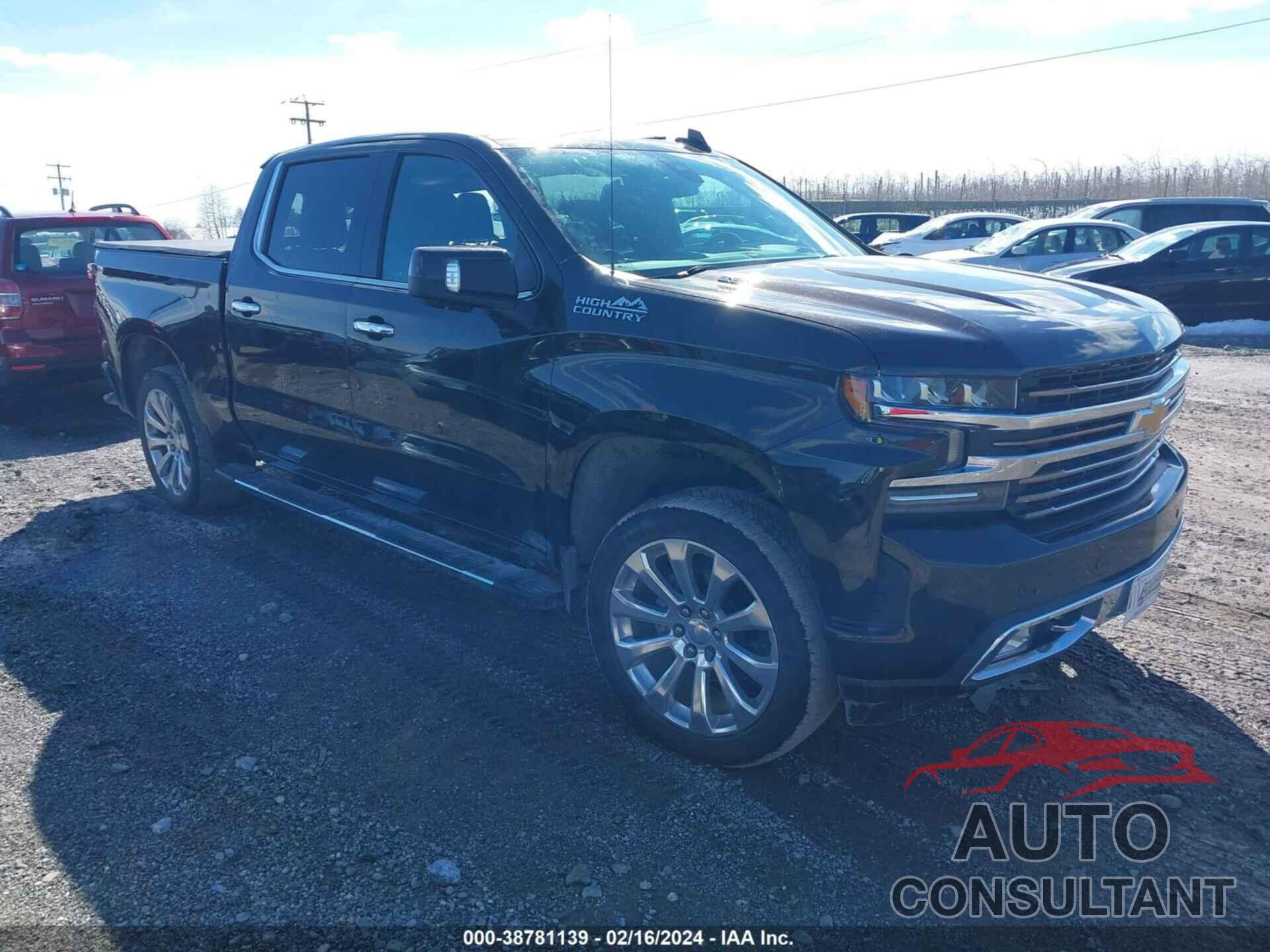 CHEVROLET SILVERADO 1500 2019 - 3GCUYHEL2KG129948
