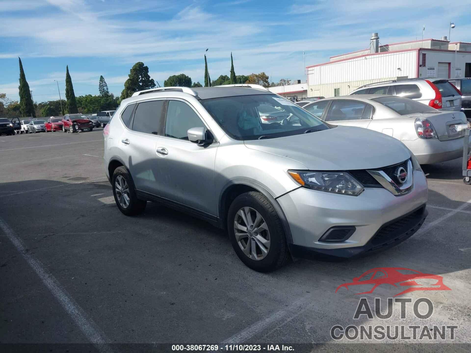 NISSAN ROGUE 2016 - KNMAT2MT9GP646442