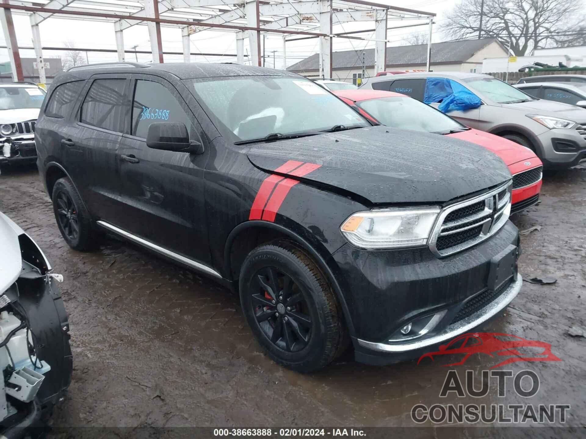 DODGE DURANGO 2017 - 1C4RDJAG8HC860879