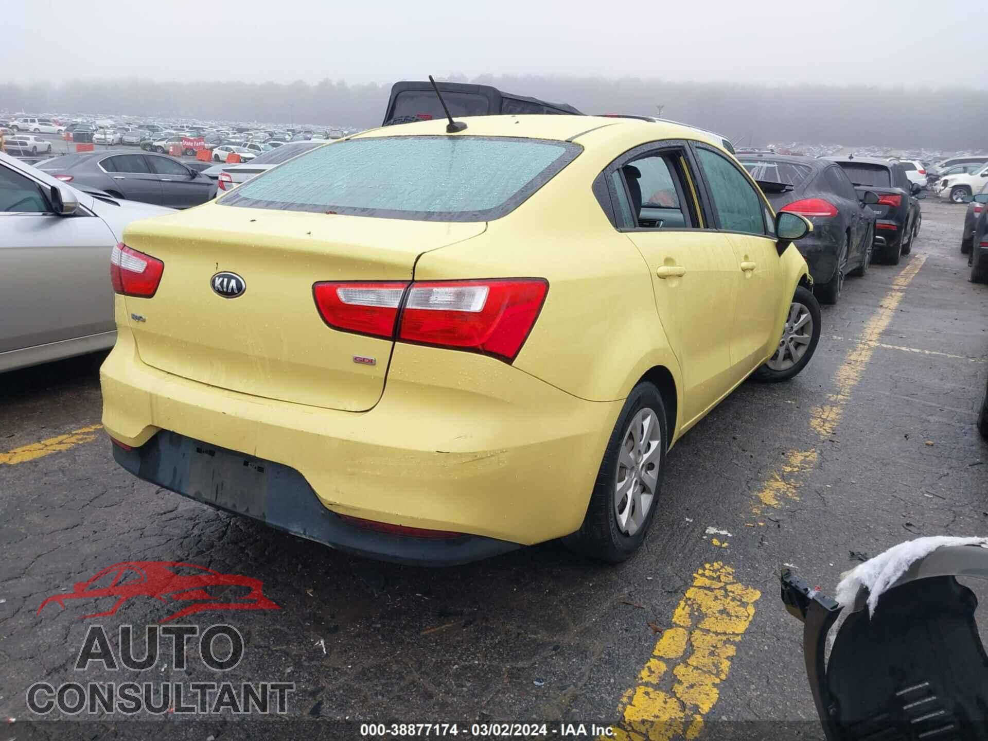 KIA RIO 2016 - KNADM4A37G6561662
